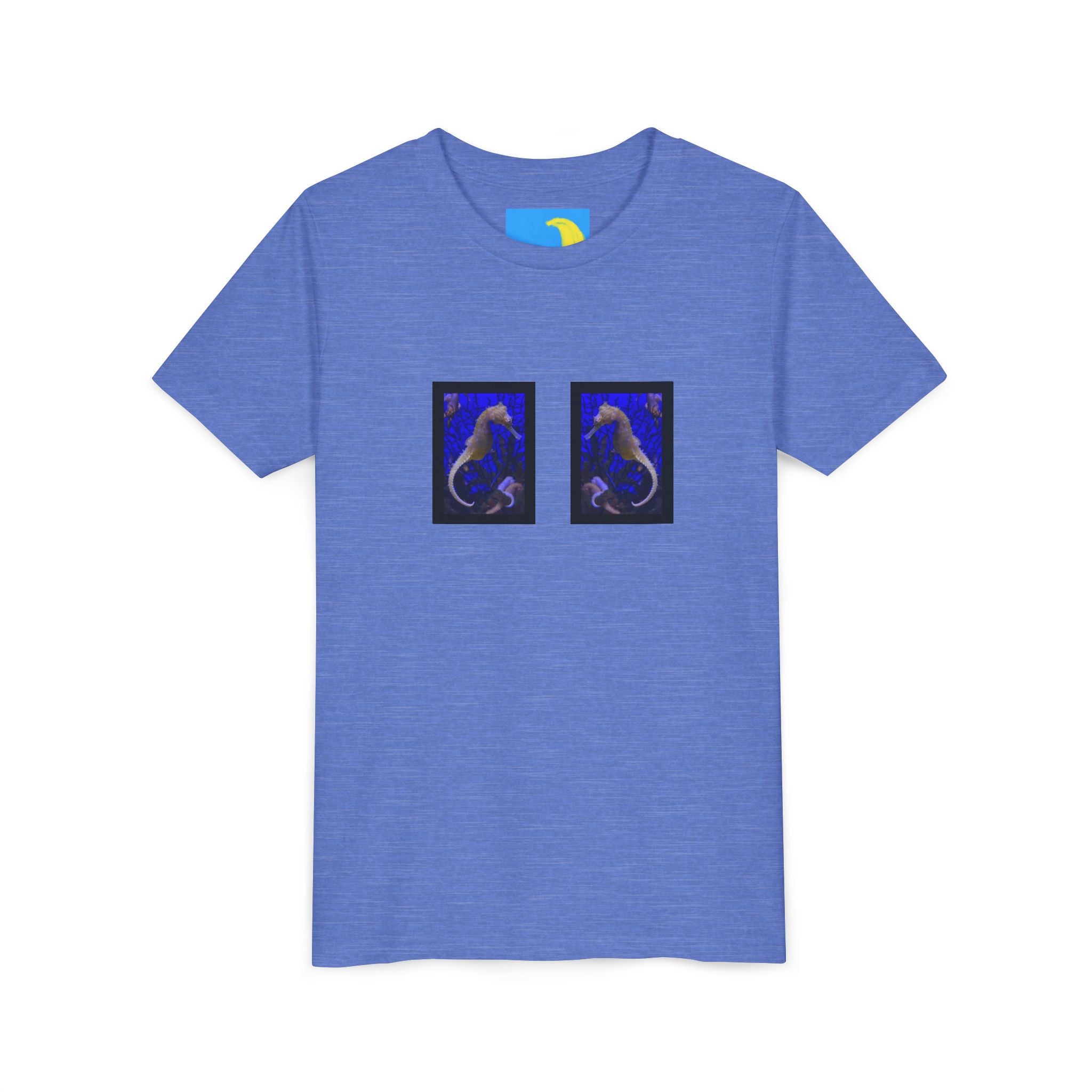 moontiq Youth Teen T-Shirt 3D Seahorse Under The Sea Tee US