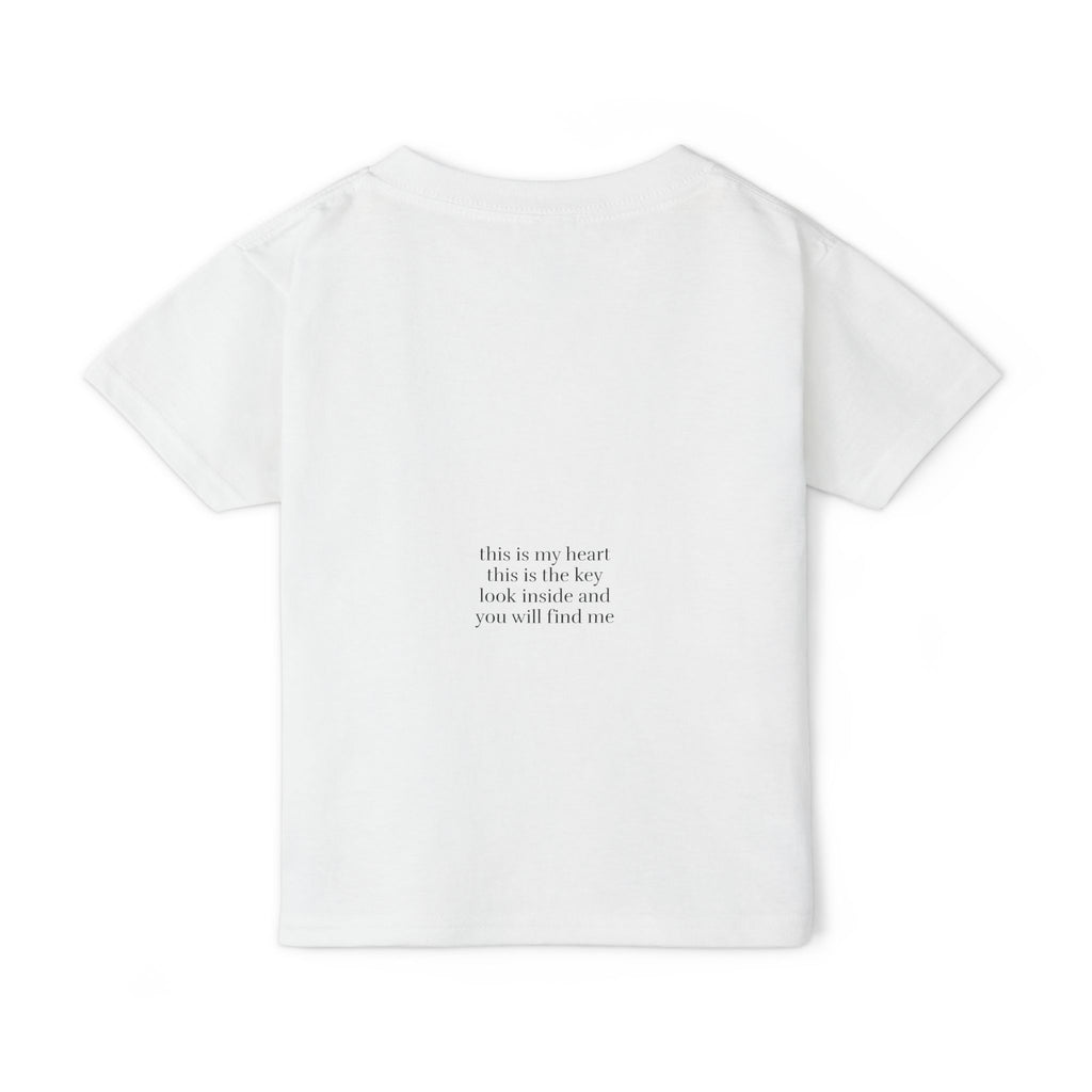 moontiq Toddler Kids Cotton™ T-Shirt 'My Pink Love Heart' US