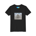 moontiq Youth Teen T-Shirt 'Sandcastle Story' Beach Tee US