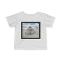 moontiq Baby Toddler T-Shirt 'Sandcastle Story' Beach Tee US
