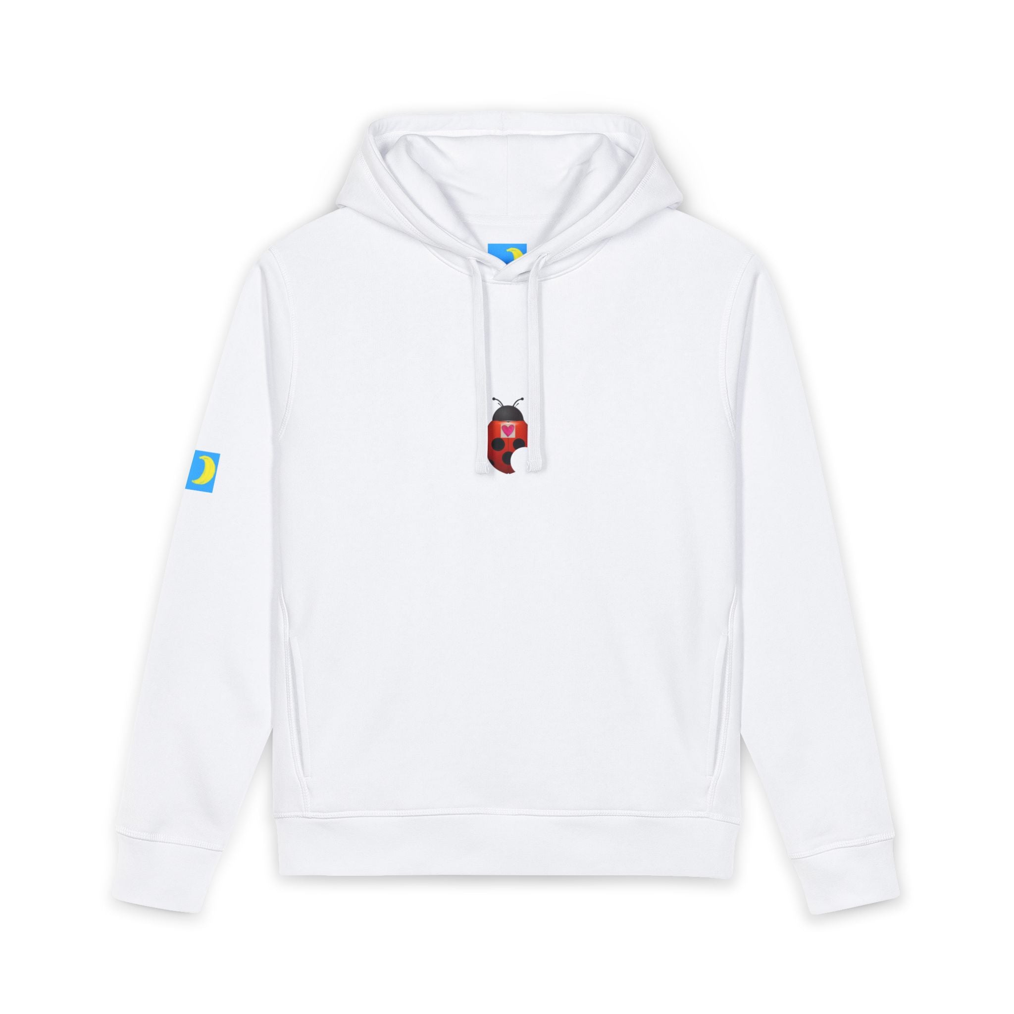 moontiq 'Hearts Matter' Unisex Adult Hooded Sweatshirt US