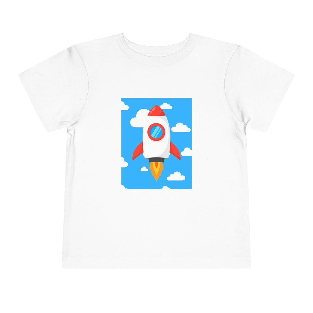 moontiq Toddler Kids T-Shirt Rocket's Mission To The Moon US