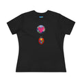 moontiq Ladybug Color 'Together' Women's Cotton Tee US