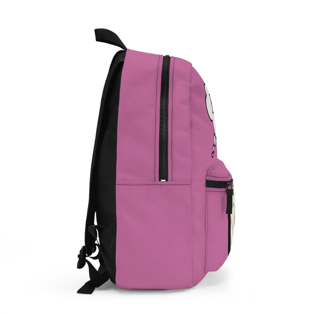 moontiq Kids Cute Pink Book Bag 'Cynthia Sheep' US