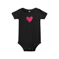moontiq moonsuit 'My Pink Heart' Baby Love Bodysuit US
