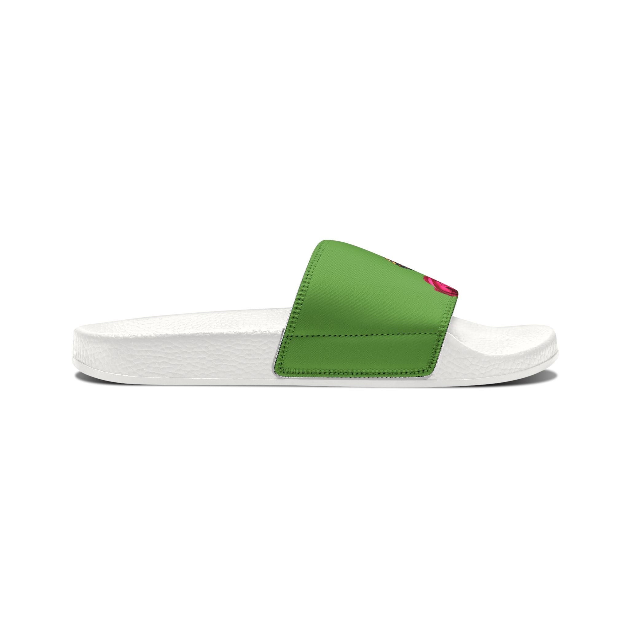 moontiq Cute Floral Kids Slides 'Butterfly And Rose' US