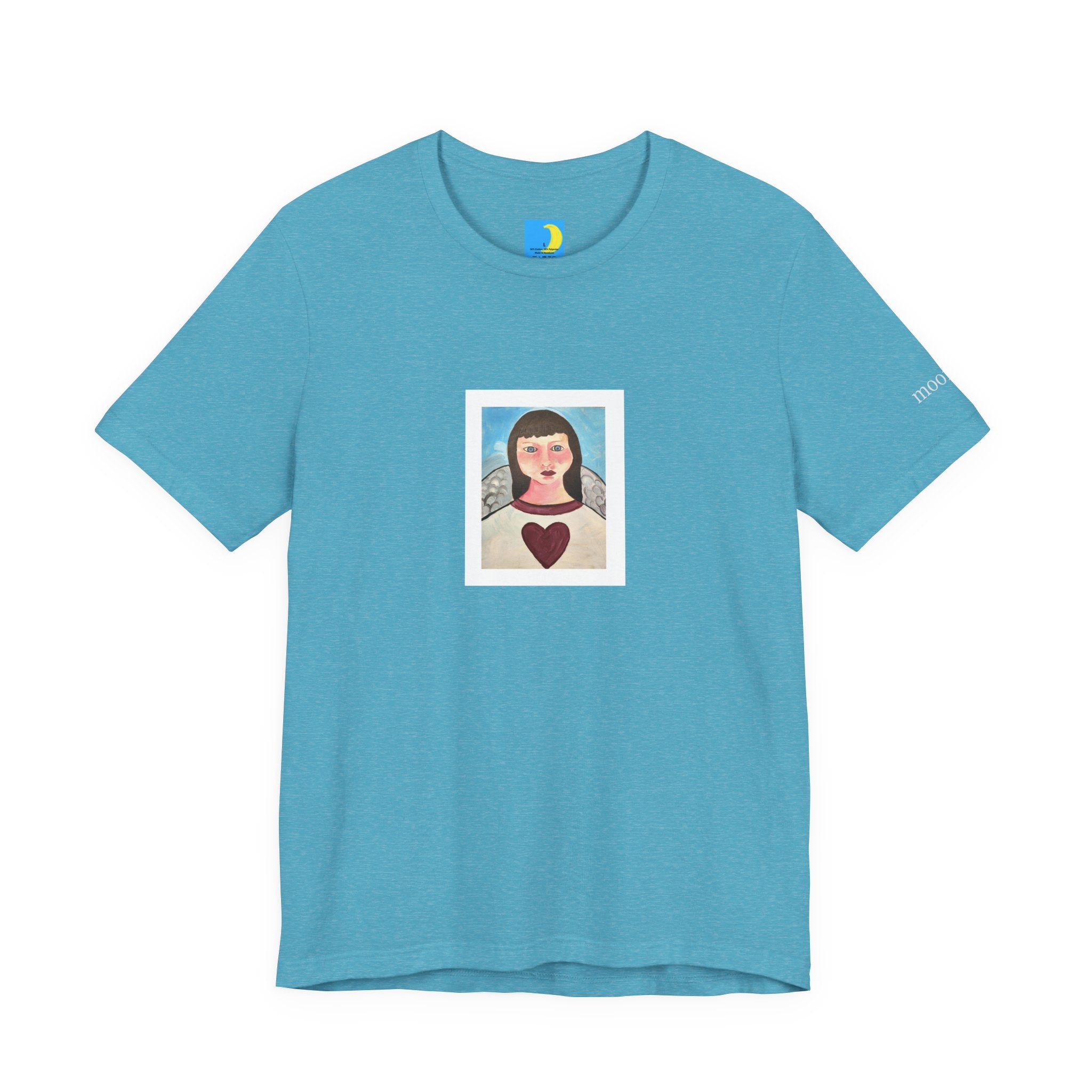 moontiq Unisex Premium Soft Tee 'My Angel' INT