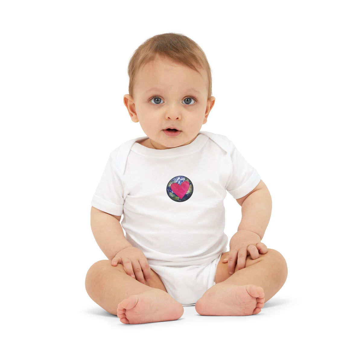 moontiq moonsuit 'Together' Soft Baby Bodysuit US