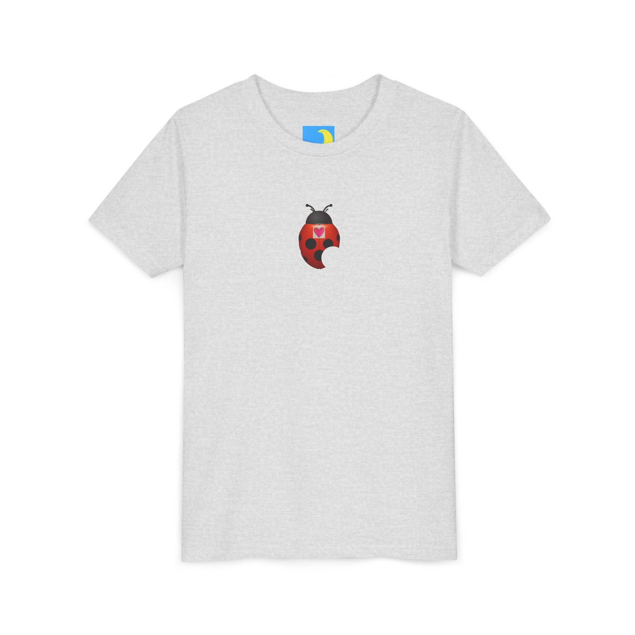 moontiq Ladybug 'My Heart Matters' Kids Youth Soft T-Shirt US