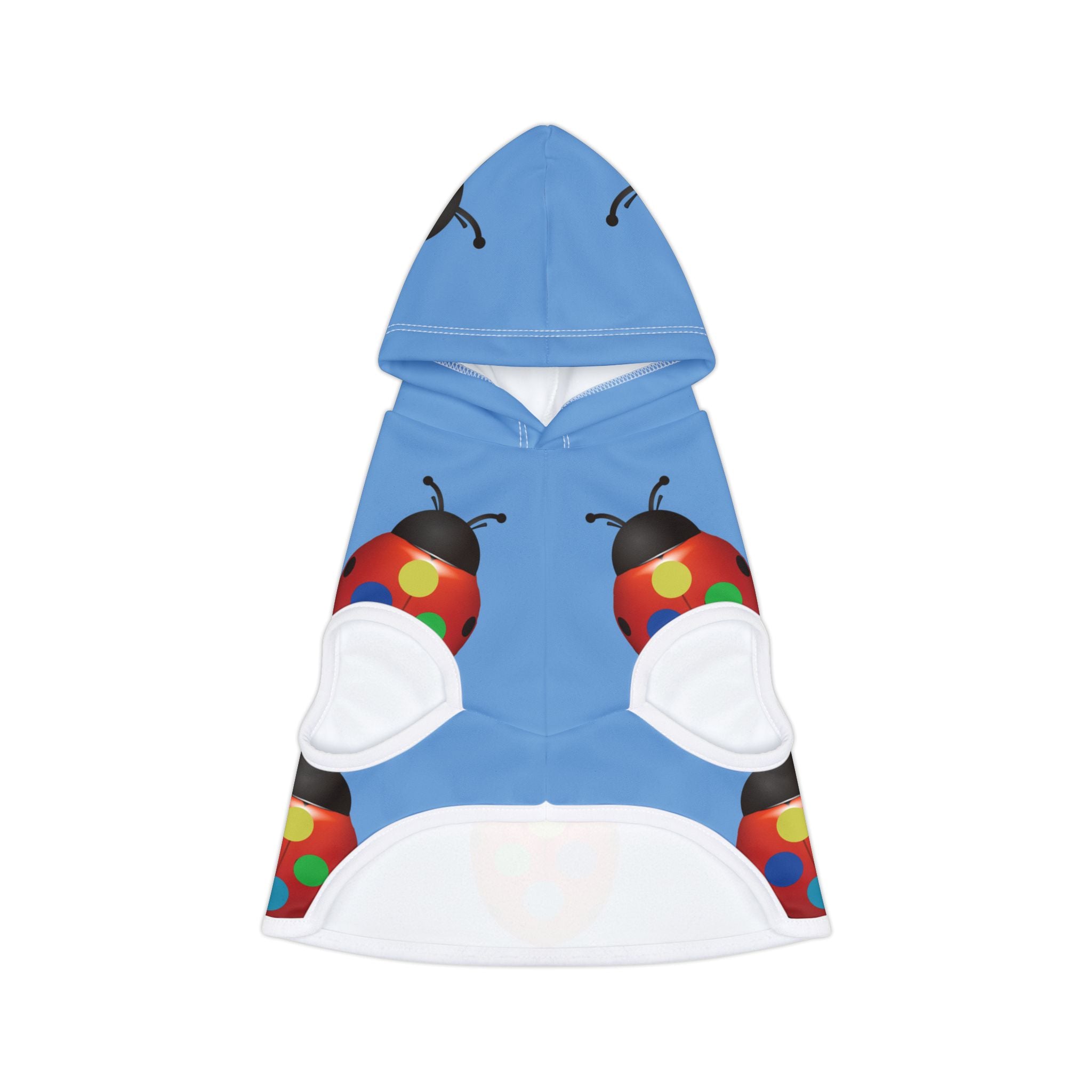 moontiq pooch 'Ladybug Color' Dog Hoodie US