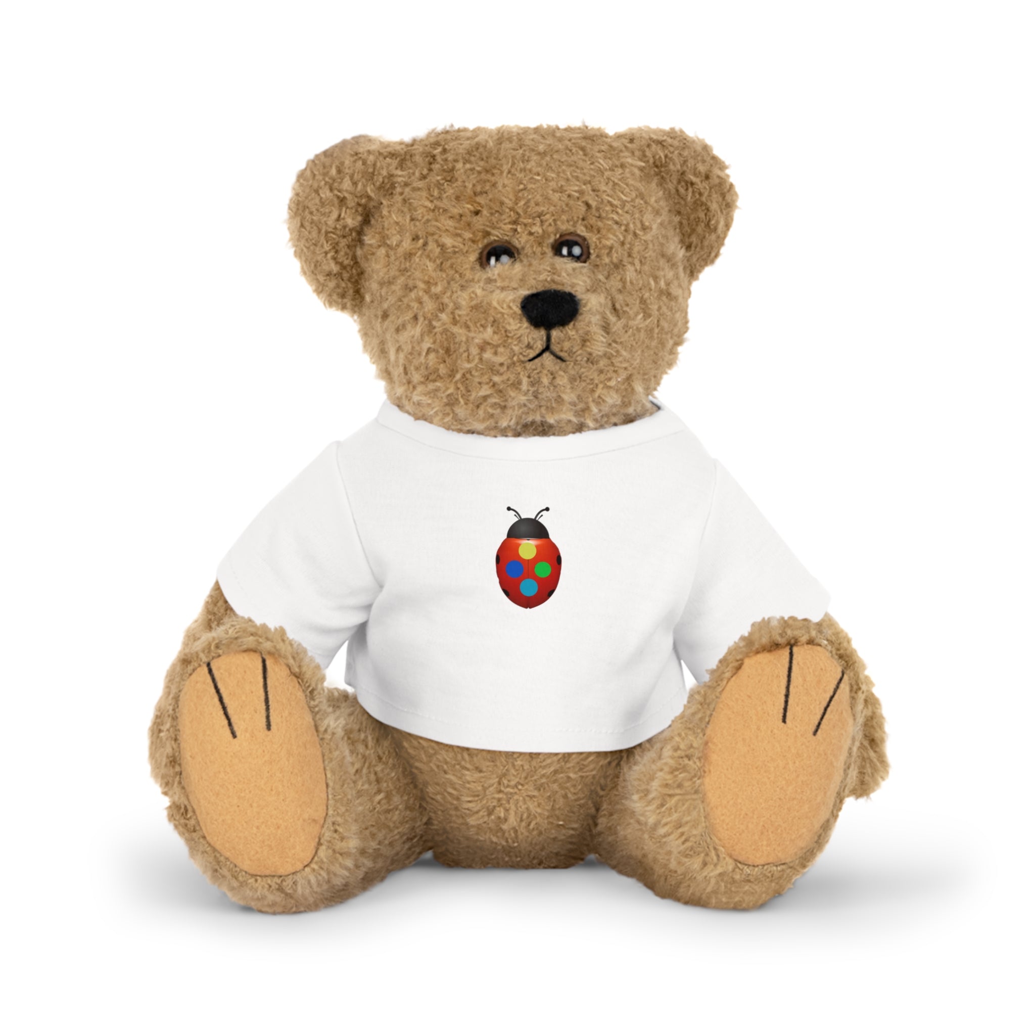 moontiq Ladybug 'Color' Teddy Bear Meaningful Plush Toy US