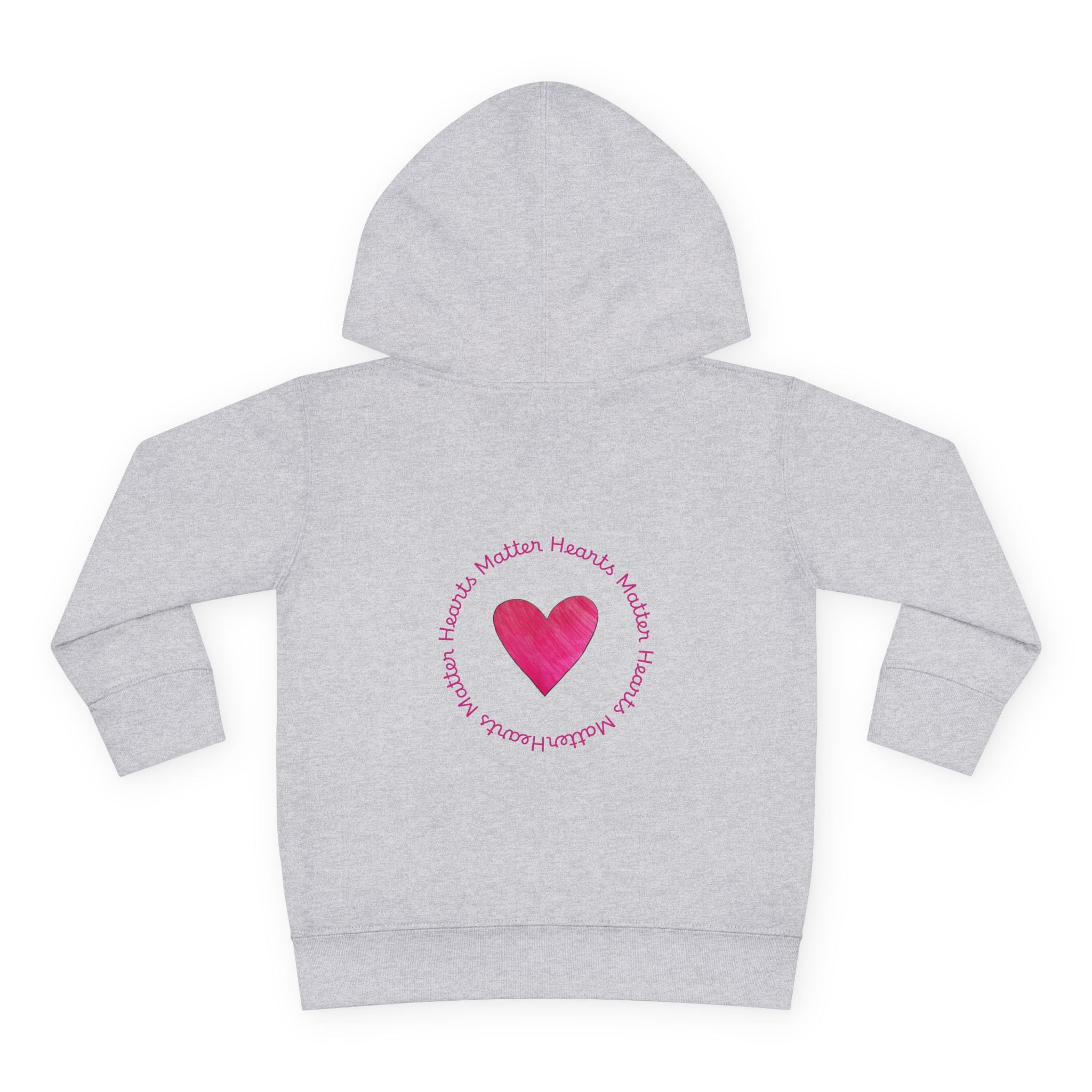 moontiq Ladybug 'My Heart Matters' Toddler Kid's Hoodie US