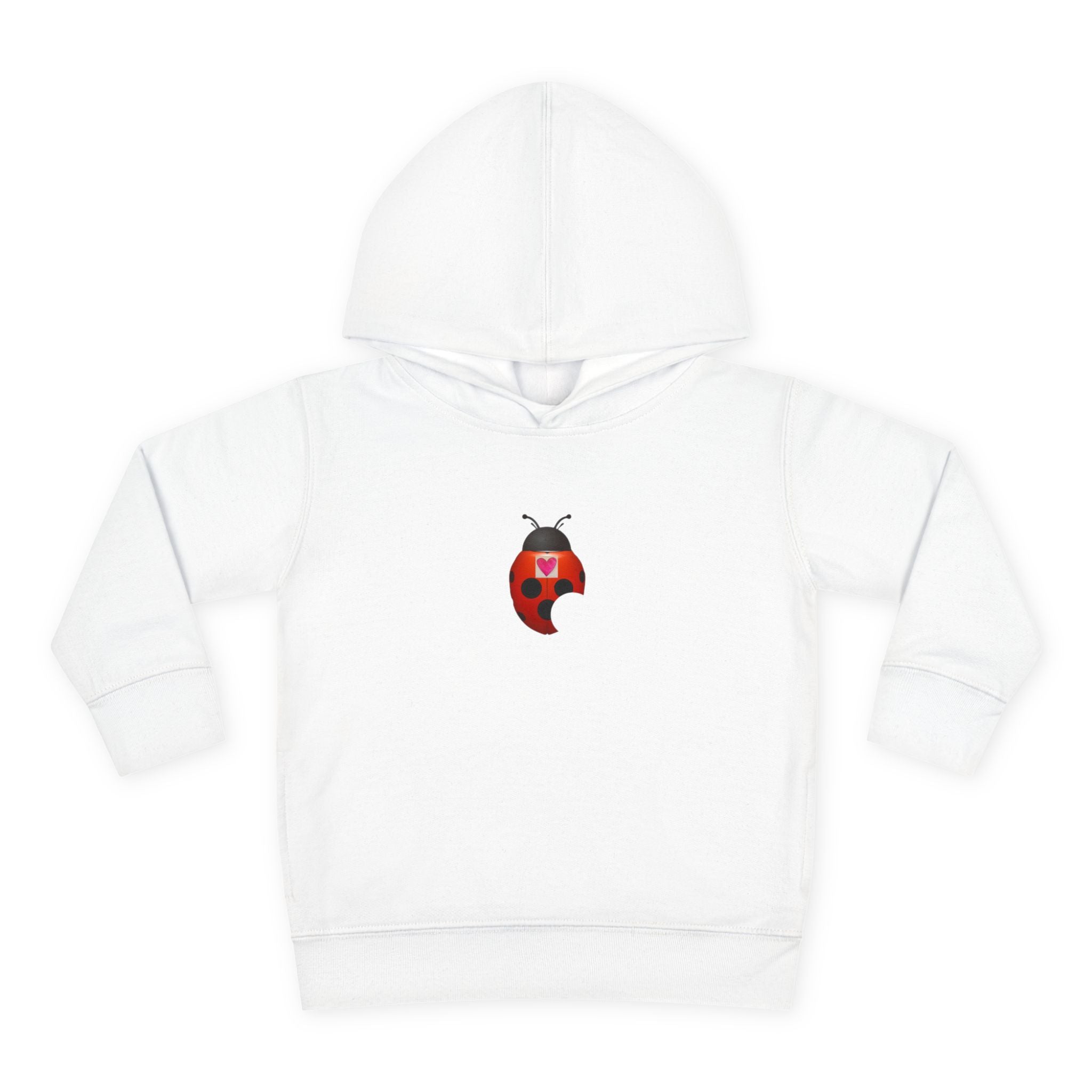 moontiq Ladybug 'My Heart Matters' Toddler Kid's Hoodie US