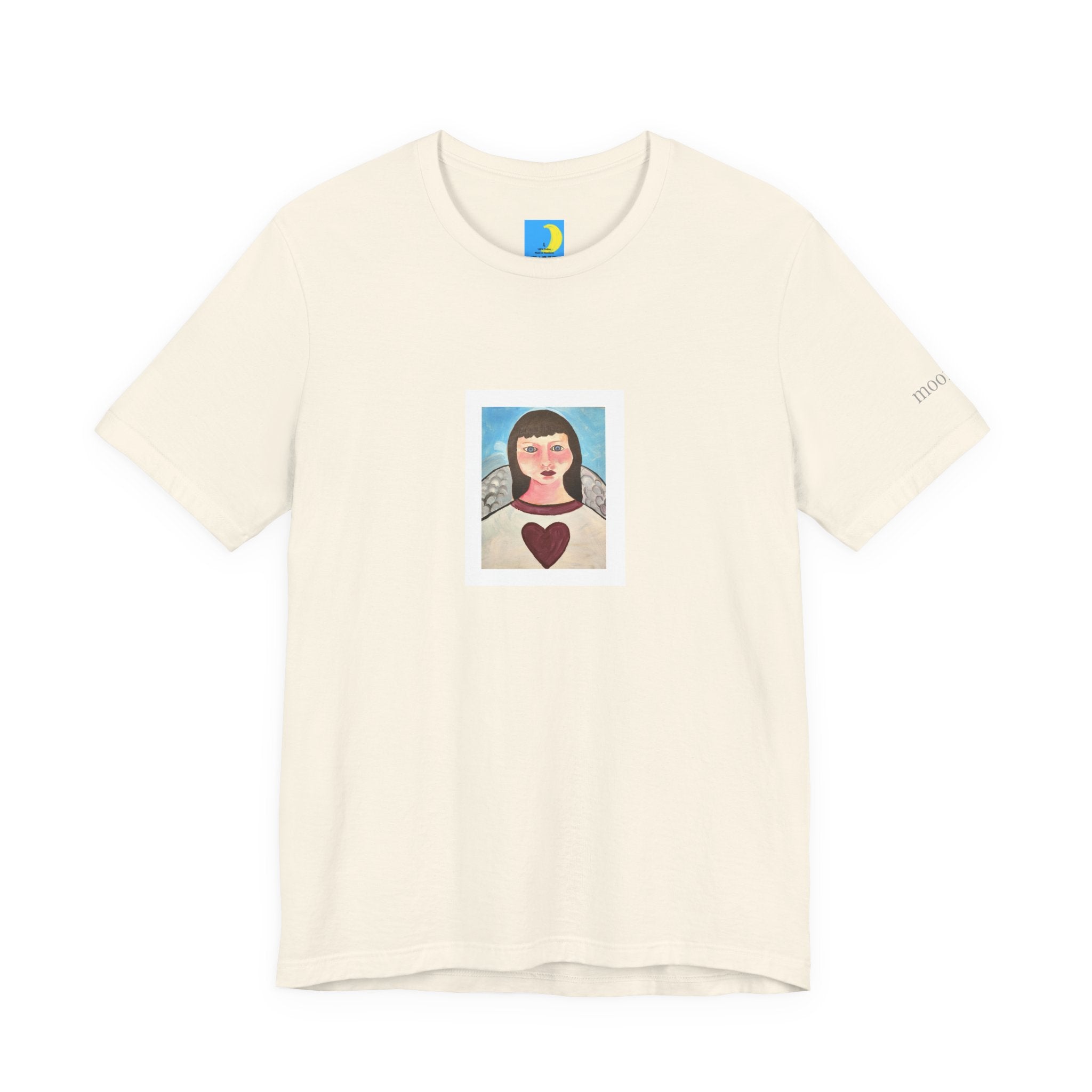 moontiq Unisex Premium Soft Tee 'My Angel' INT