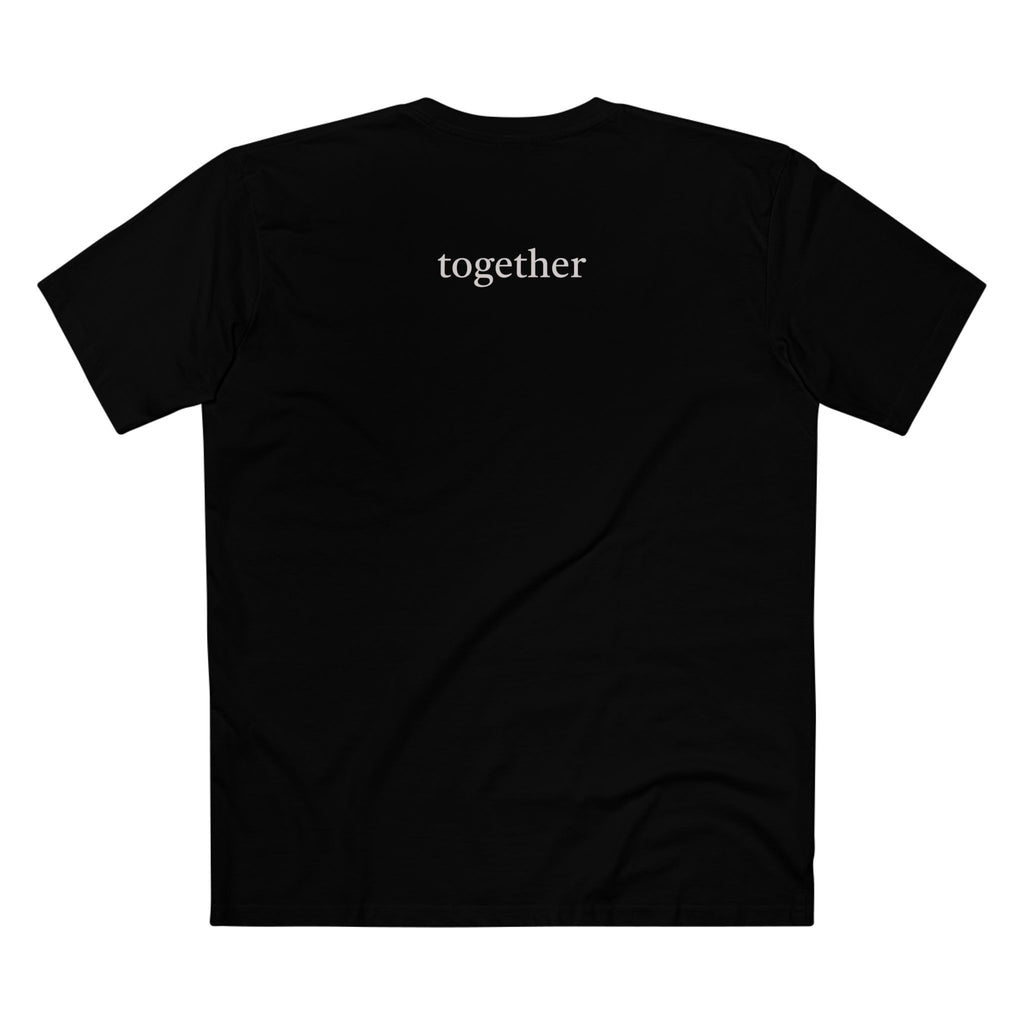 moontiq Ladybug Colour 'Together' Men's Crew T-Shirt AU