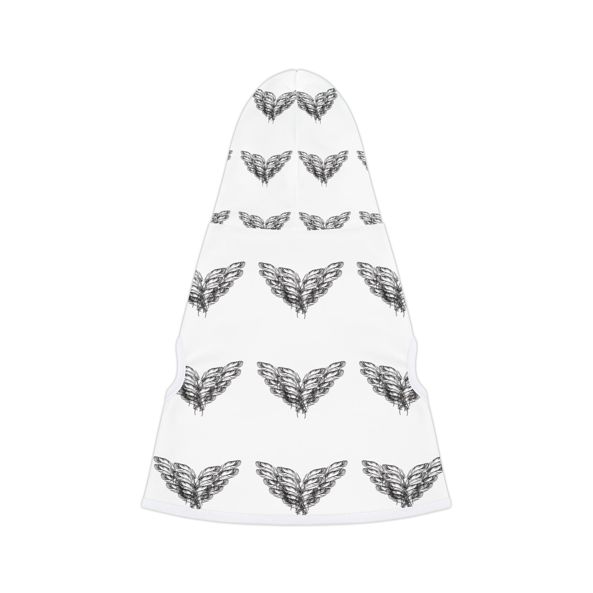 moontiq pooch Dog Hoodie 'I Got Wings' Angelic Dog Clothing US