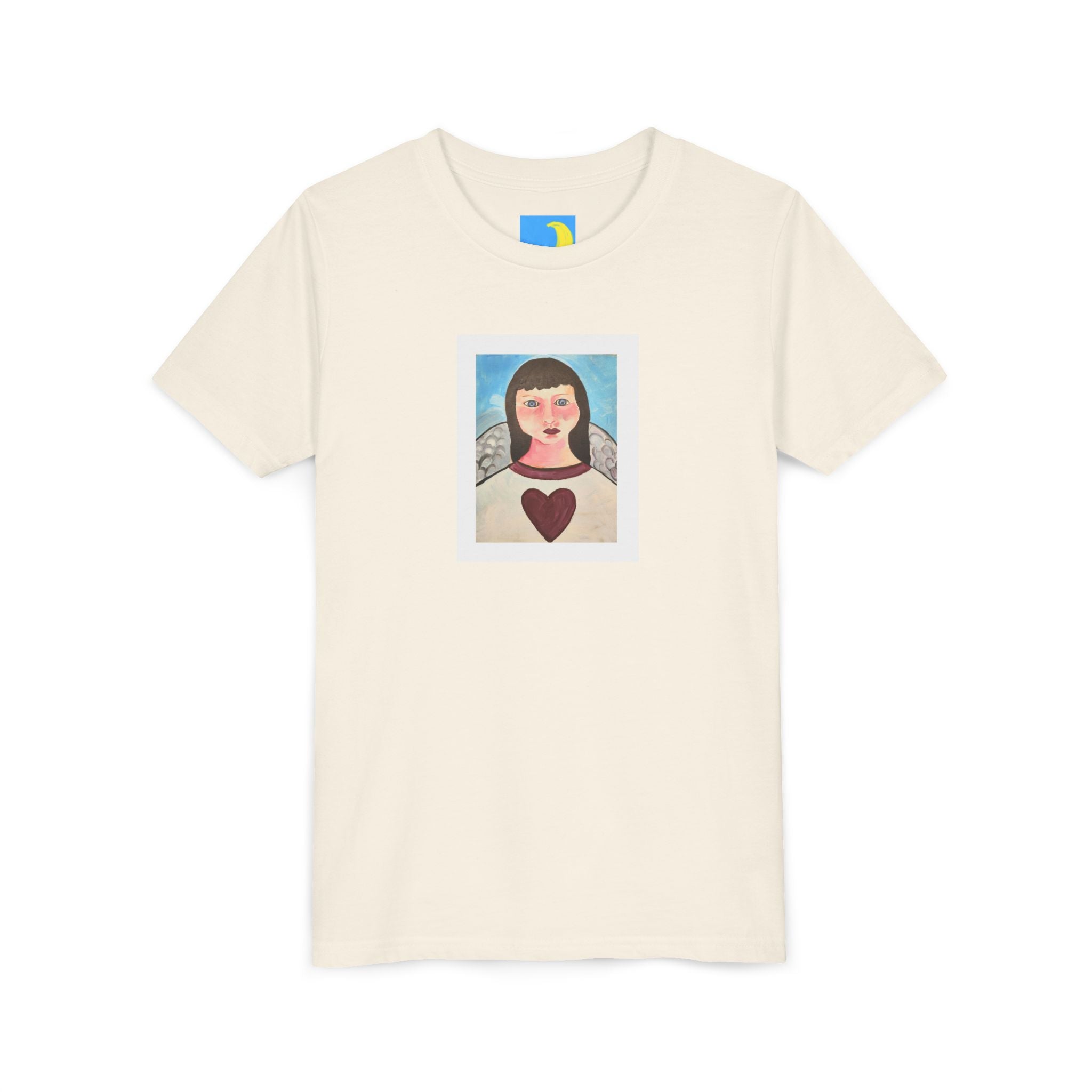 moontiq Youth Teen T-Shirt 'My Angel'  Soft Short Sleeve US