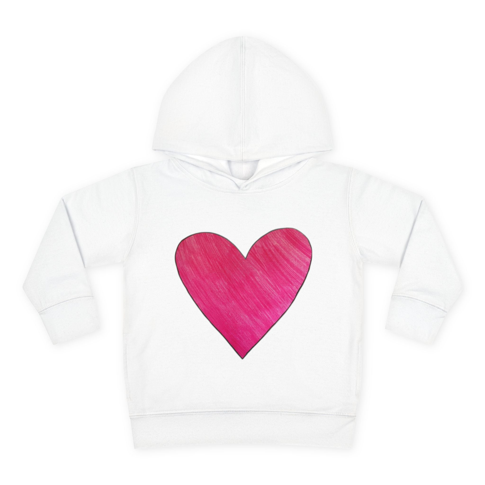 moontiq Toddler Kids Hoodie 'My Pink Love Heart' Pullover US
