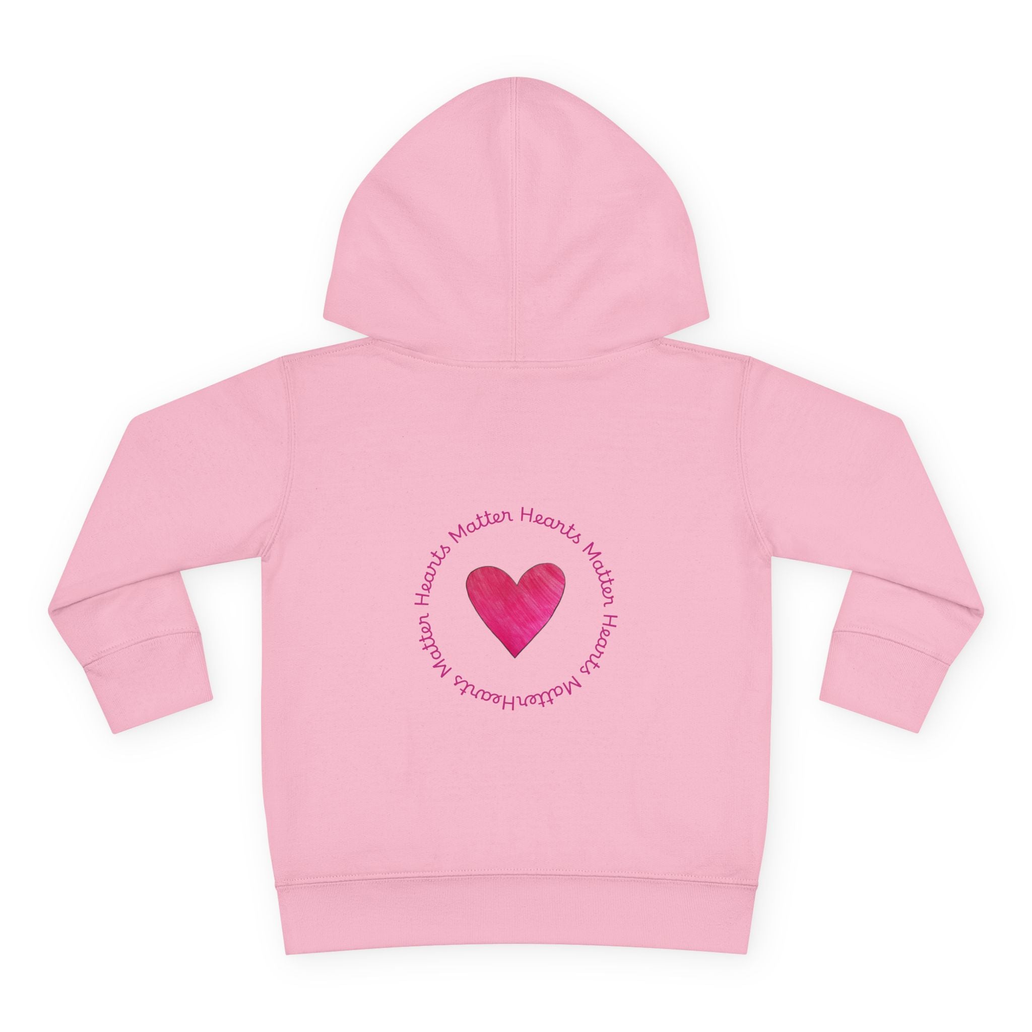 moontiq Ladybug 'My Heart Matters' Toddler Kid's Hoodie US