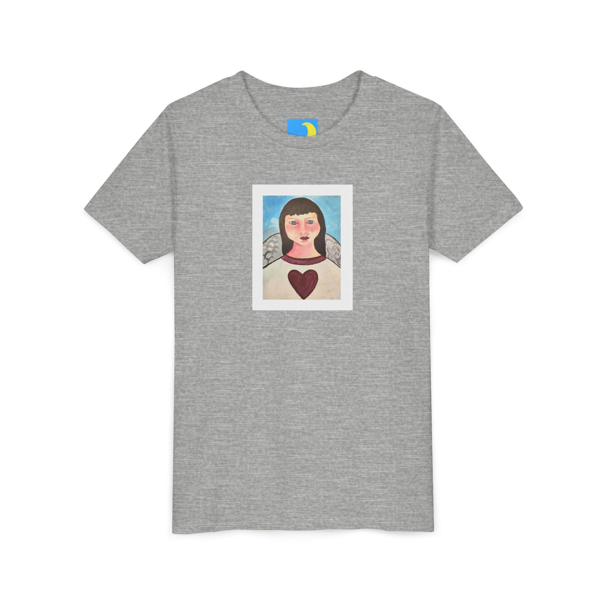 moontiq Youth Teen T-Shirt 'My Angel'  Soft Short Sleeve US