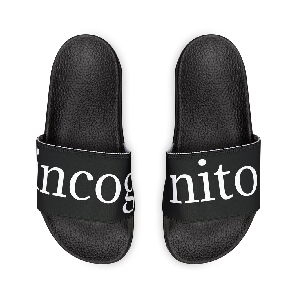 moontiq Women's Black Slides 'Incognito' US