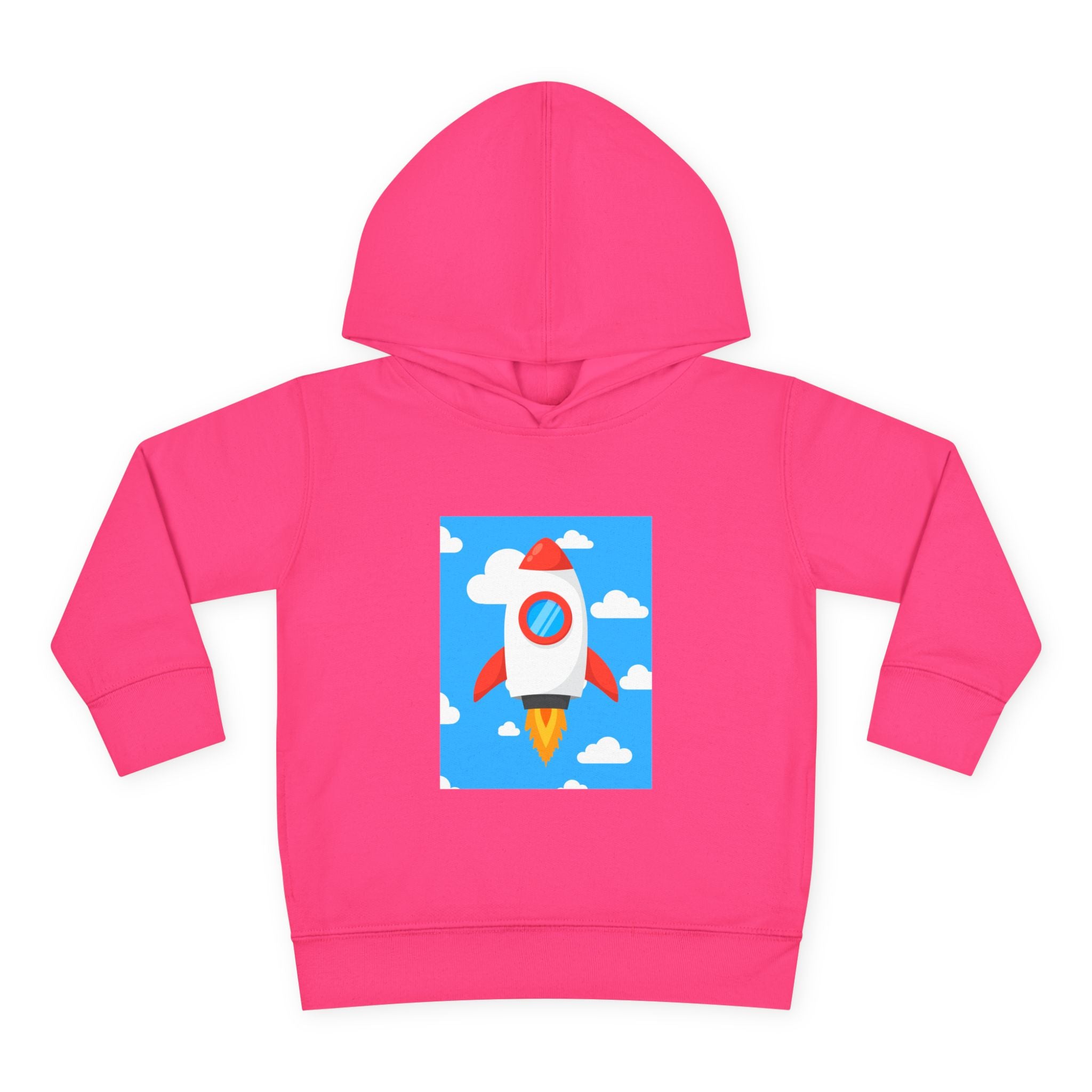 moontiq Toddler Kids Pullover Hoodie 'Rocket's Mission' US