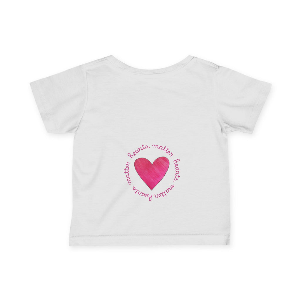 moontiq Ladybug 'My Heart Matters' Baby Toddler Soft Tee US