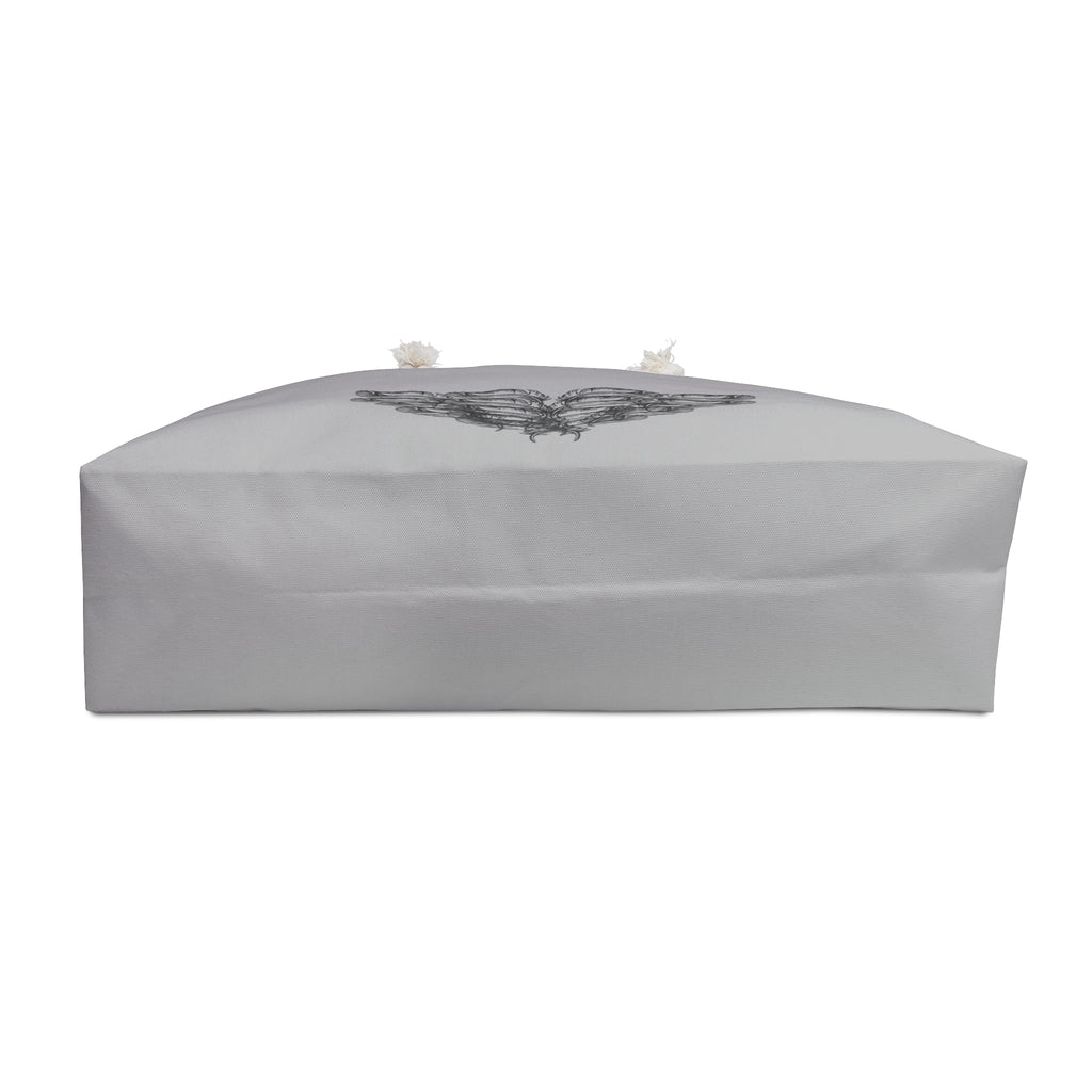 moontiq Tote Bag 'I got wings' Heavenly Gray Weekender US