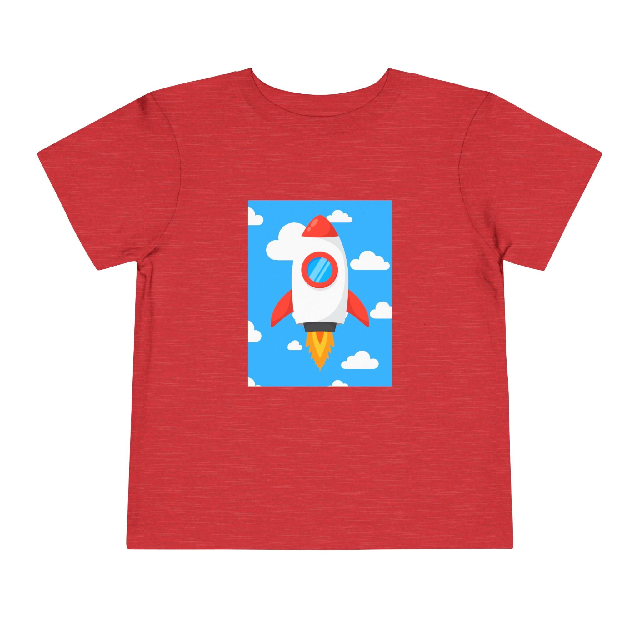 moontiq Toddler Kids T-Shirt Rocket's Mission To The Moon US
