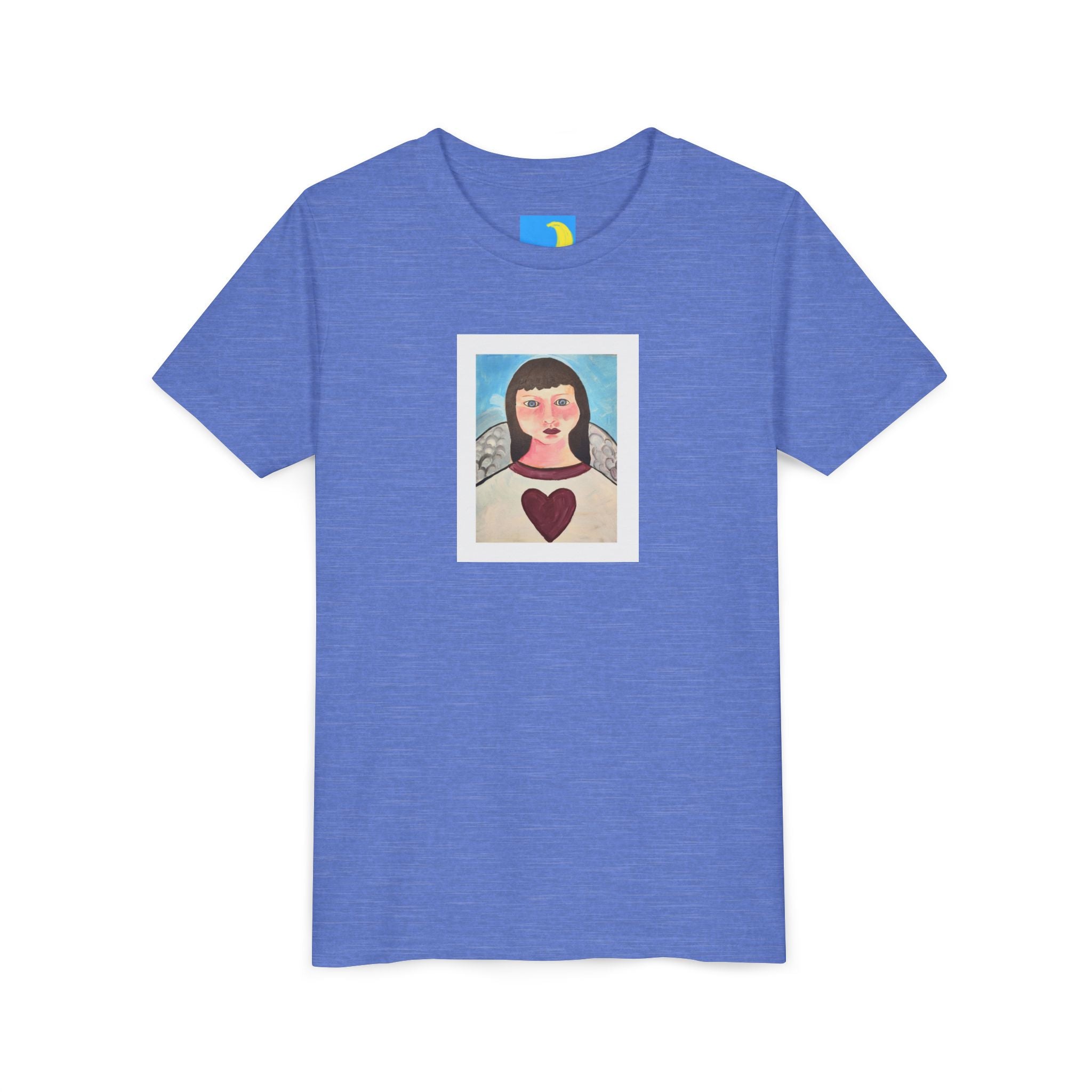 moontiq Youth Teen T-Shirt 'My Angel'  Soft Short Sleeve US