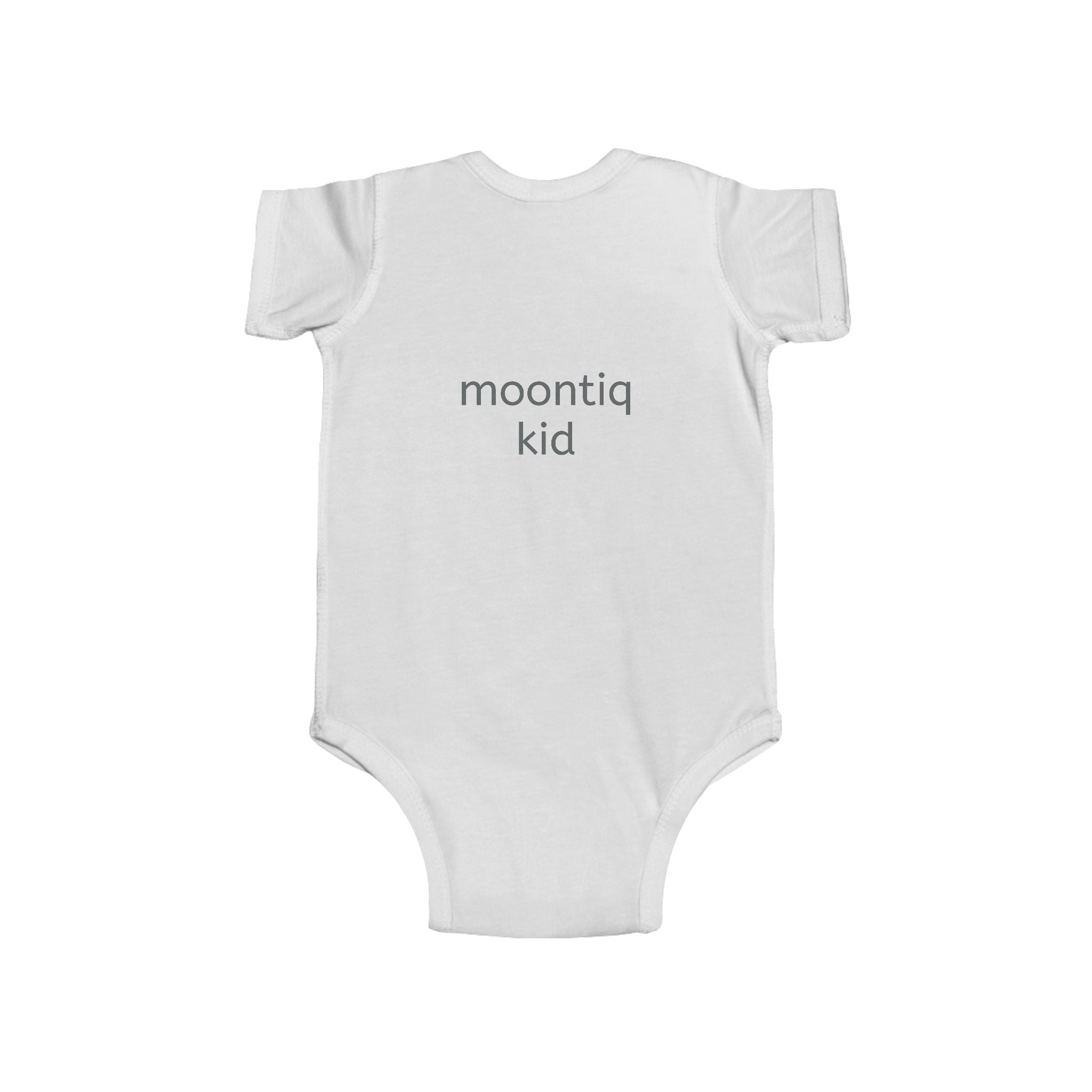 moontiq Baby Onesie 'Original' Classic Newborn Moonsuit US