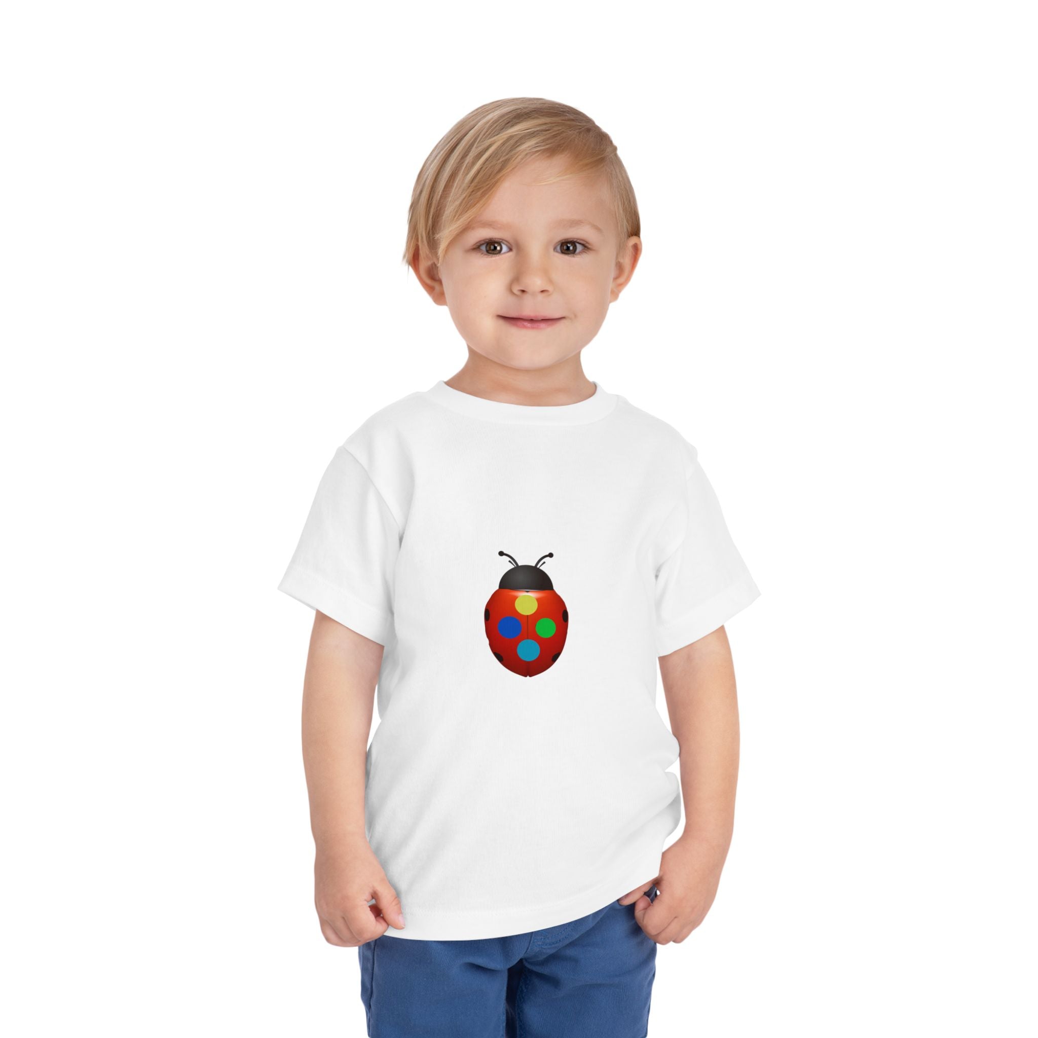 moontiq 'Ladybug Color' Toddler Kids  World Love Tee US