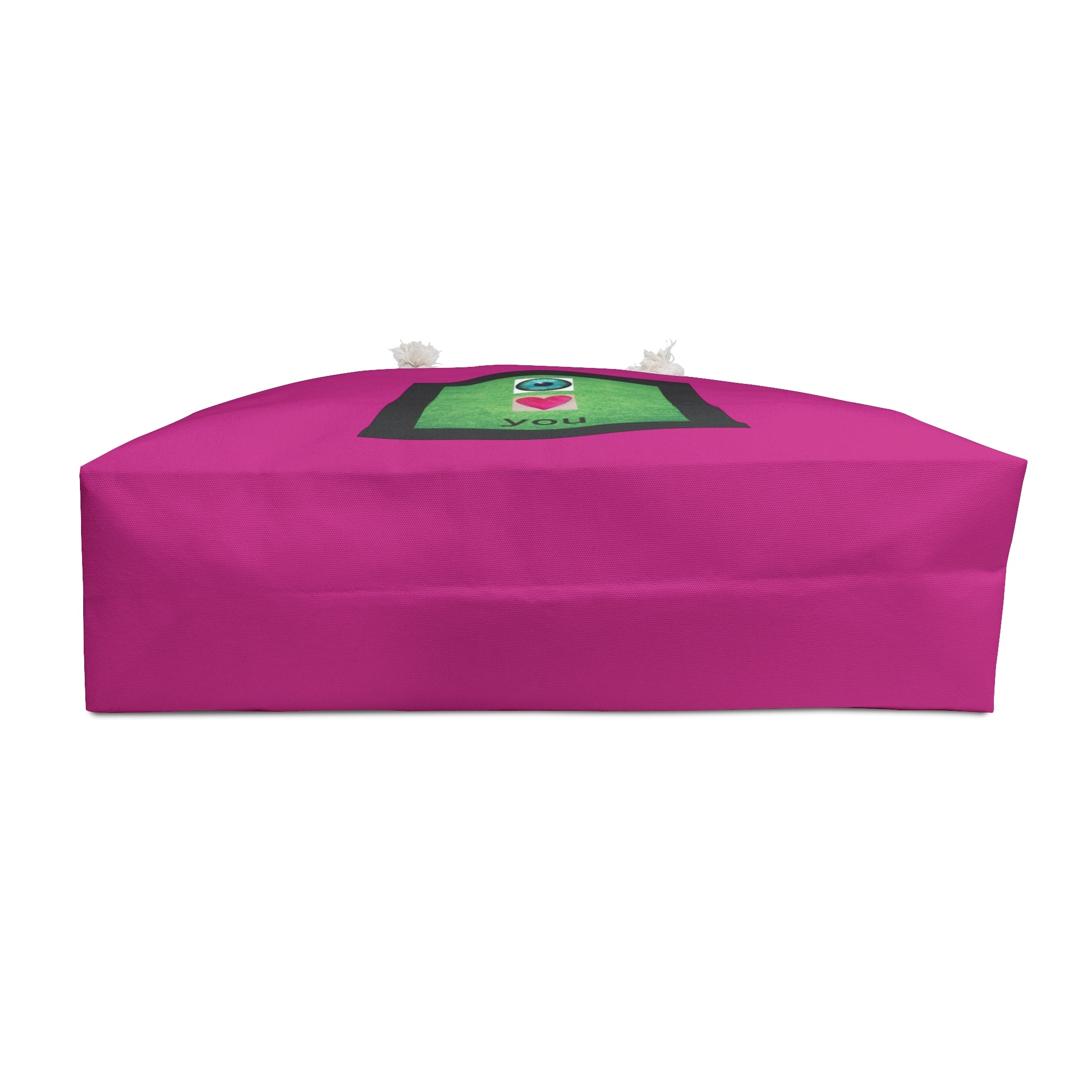 moontiq Tote Bag I LOVE me I LOVE you Magenta Weekender US