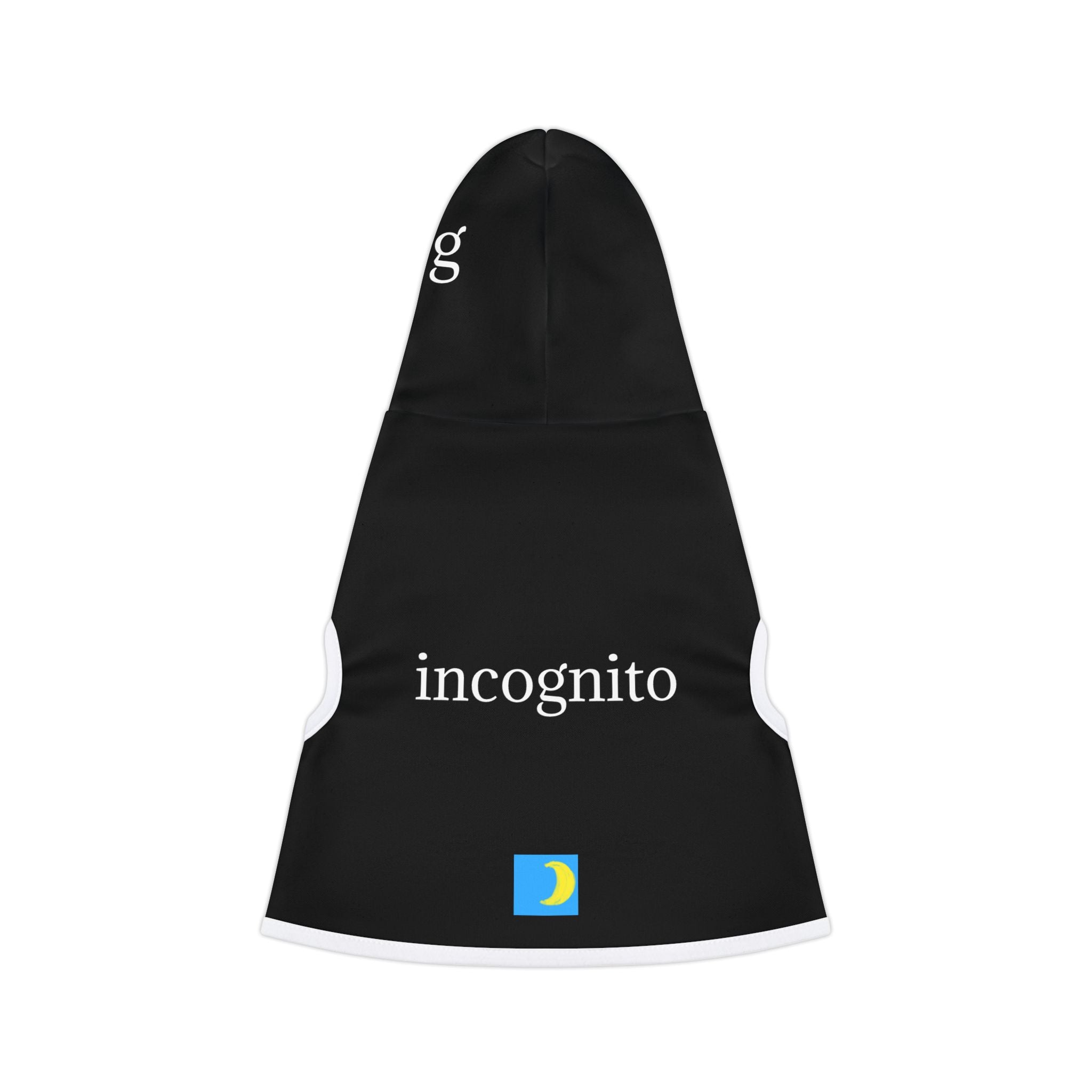 moontiq pooch Dog Hoodie 'Incognito' Stylish Dog Clothes US