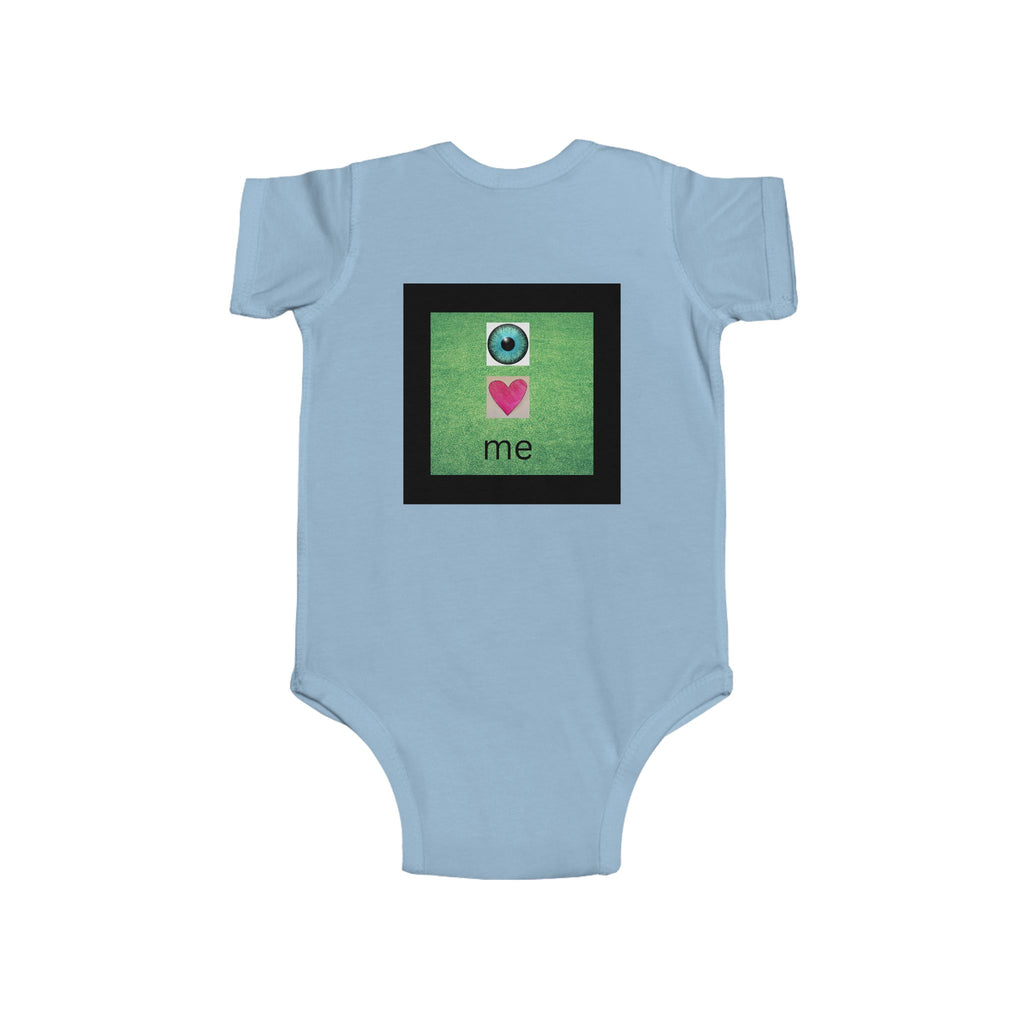 moontiq Baby Onesie 'I LOVE YOU' Sweet Infant Moonsuit US