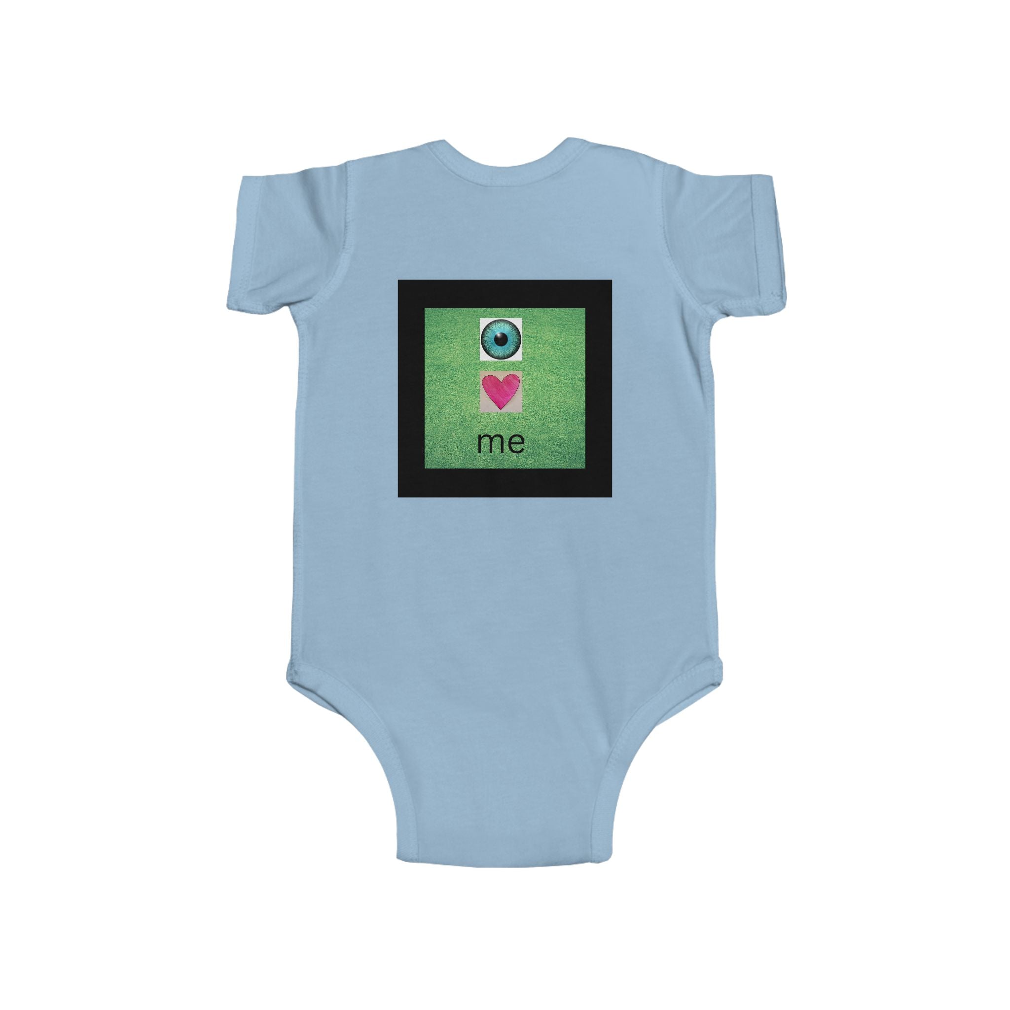 moontiq Baby Onesie 'I LOVE YOU' Sweet Infant Moonsuit US