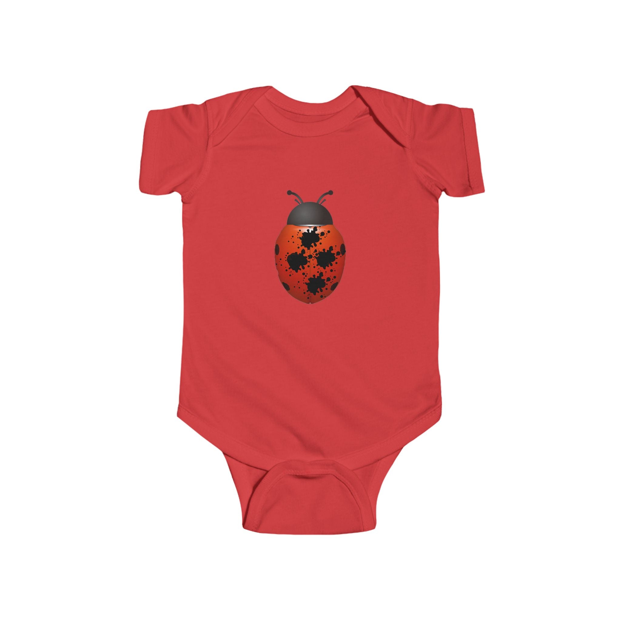moontiq Baby Onesie 'Exceptional Ladybug' Moonsuit US