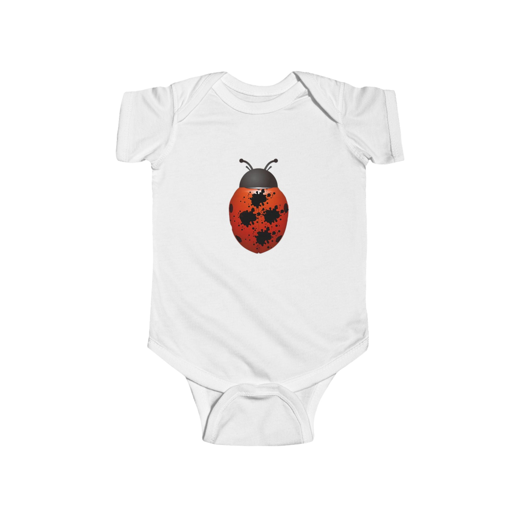 moontiq Baby Onesie 'Exceptional Ladybug' Moonsuit US
