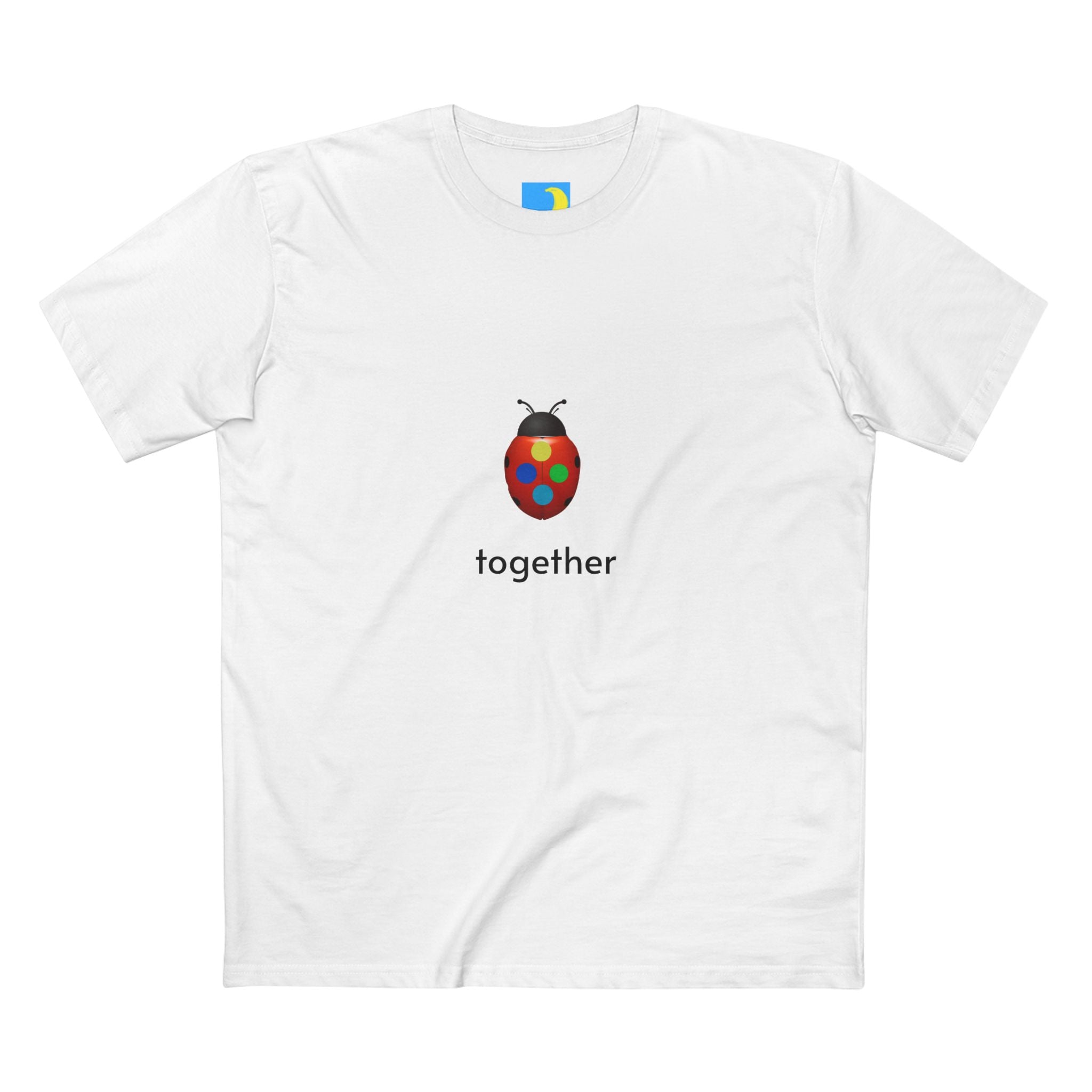 moontiq 'Ladybug Color' Men's Crew T-Shirt US