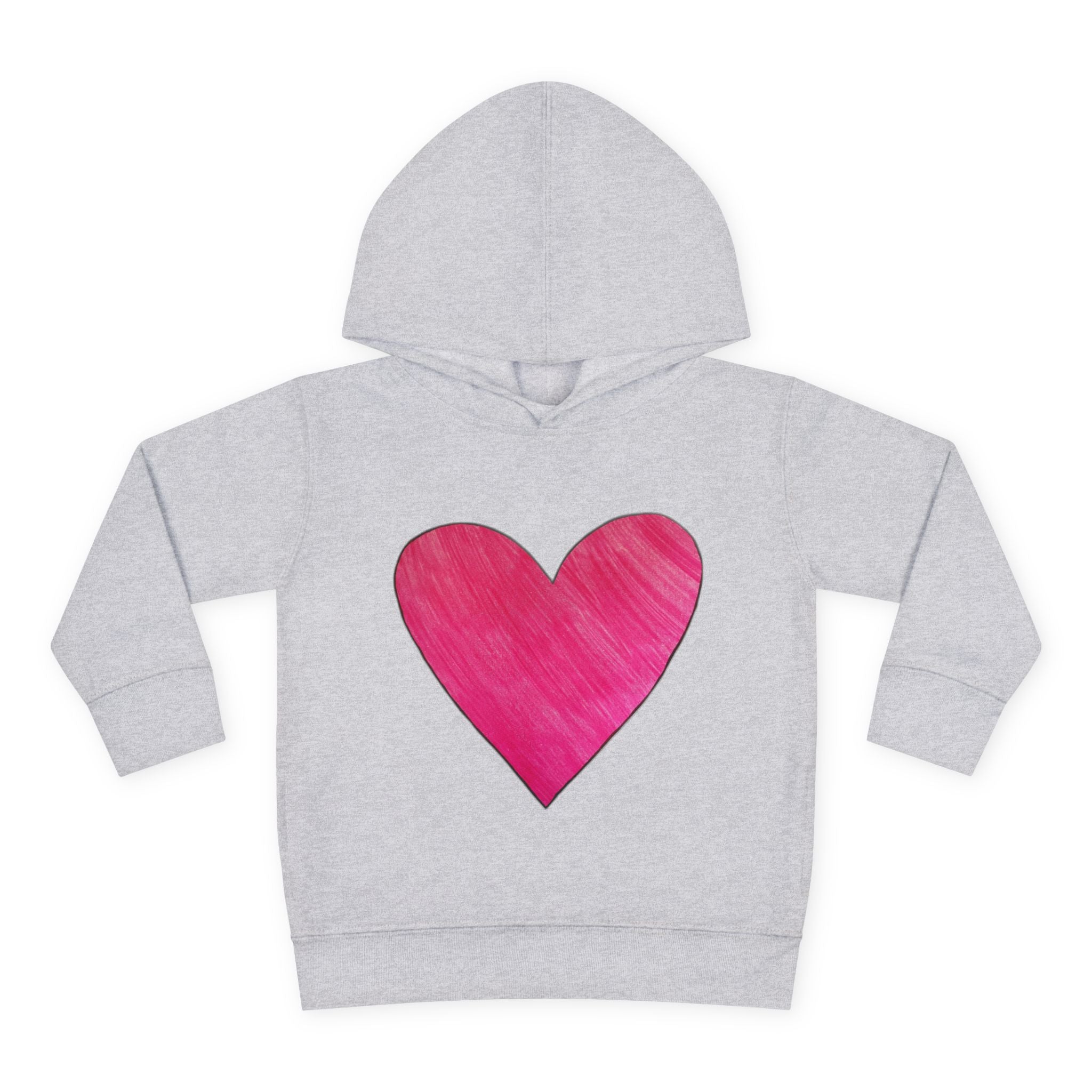 moontiq Toddler Kids Hoodie 'My Pink Love Heart' Pullover US