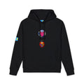 moontiq Ladybug Color 'Together' Unisex Organic Hoodie US