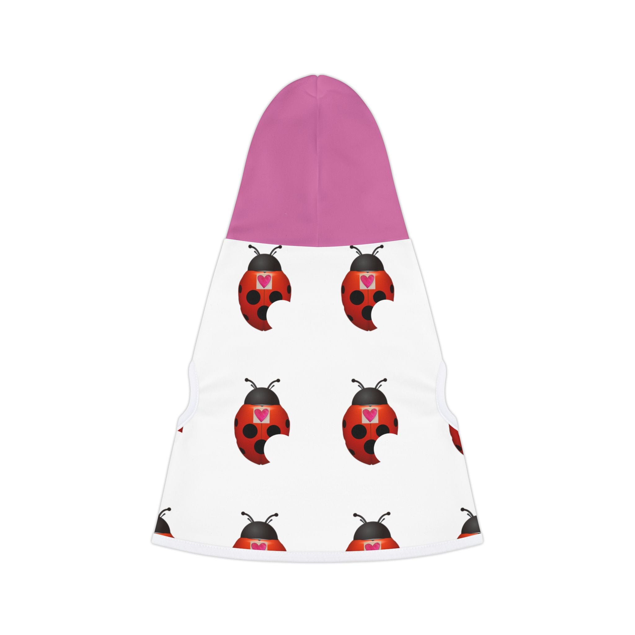 moontiq pooch Ladybug 'My Heart Matters' Cute Dog Sweatsuit US