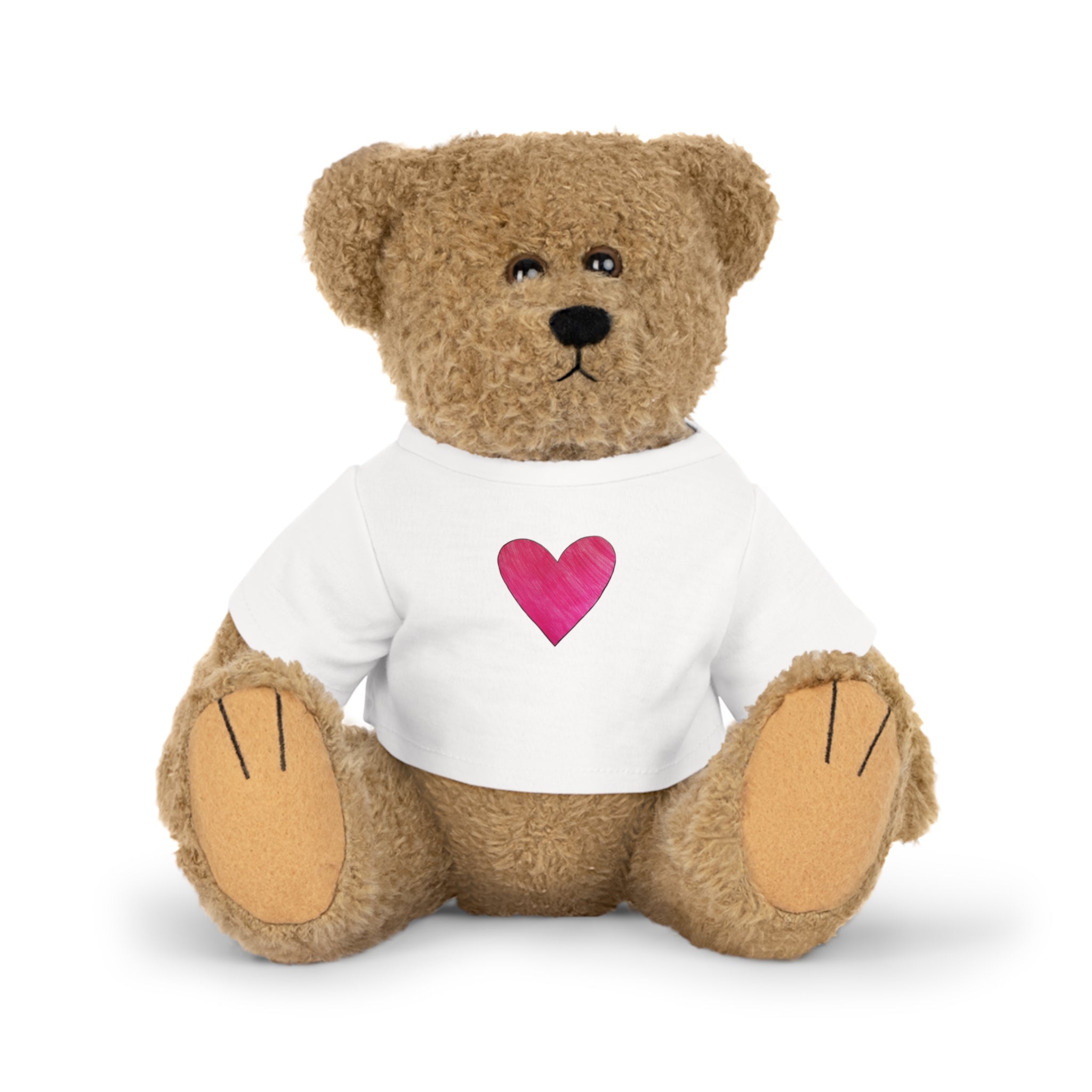 moontiq Teddy Bear 'My Pink Love Heart' Cuddle Toy US