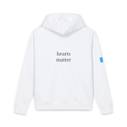moontiq 'Hearts Matter' Unisex Adult Hooded Sweatshirt US