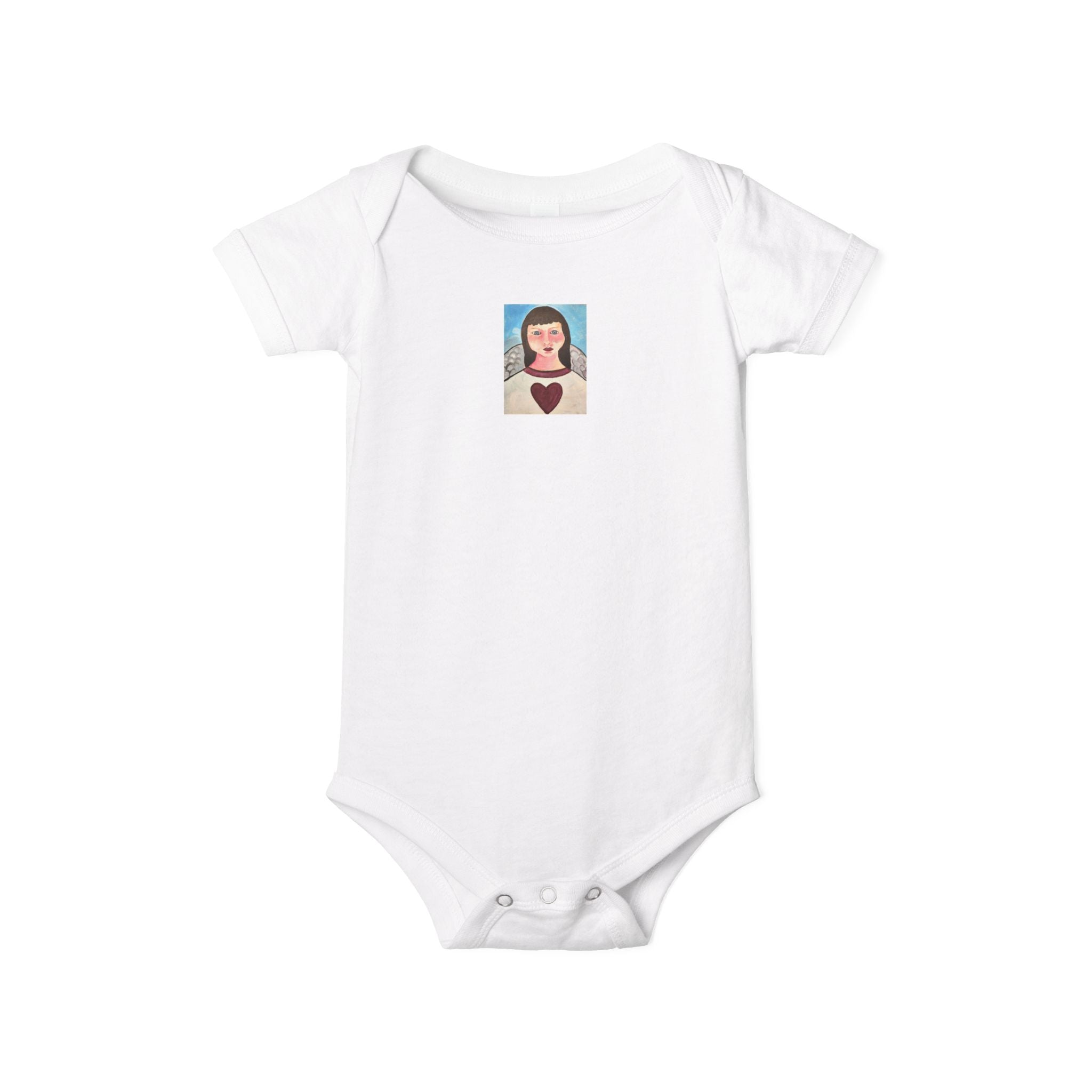 moontiq moonsuit 'My Angel' Cute Baby Onesie US