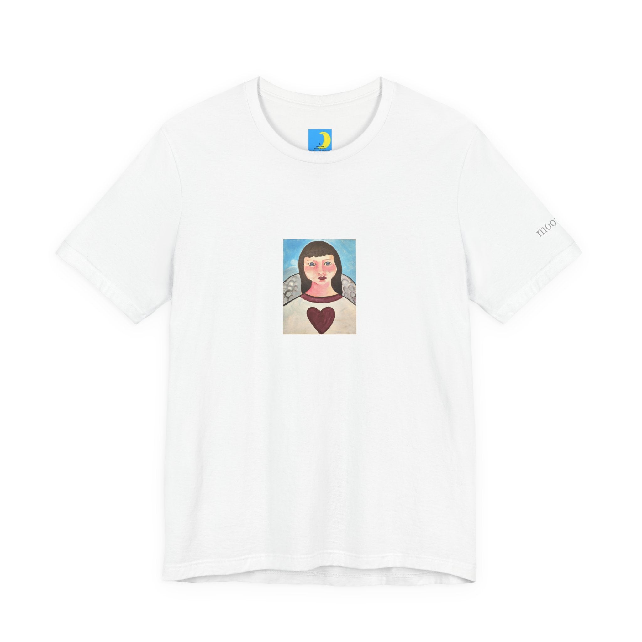 moontiq Unisex Premium Soft Tee 'My Angel' INT