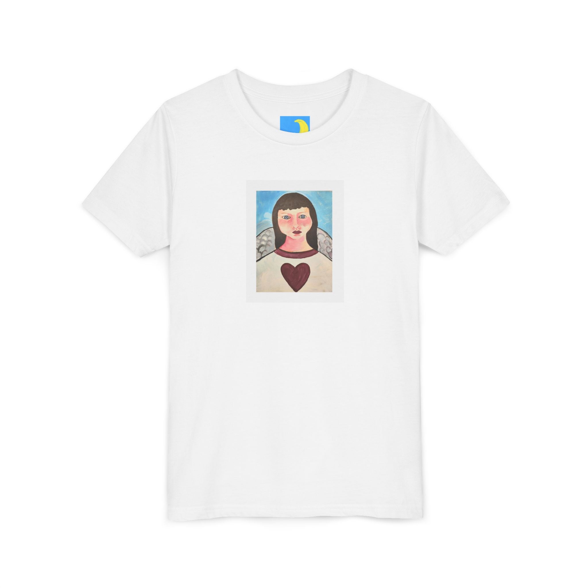 moontiq Youth Teen T-Shirt 'My Angel'  Soft Short Sleeve US