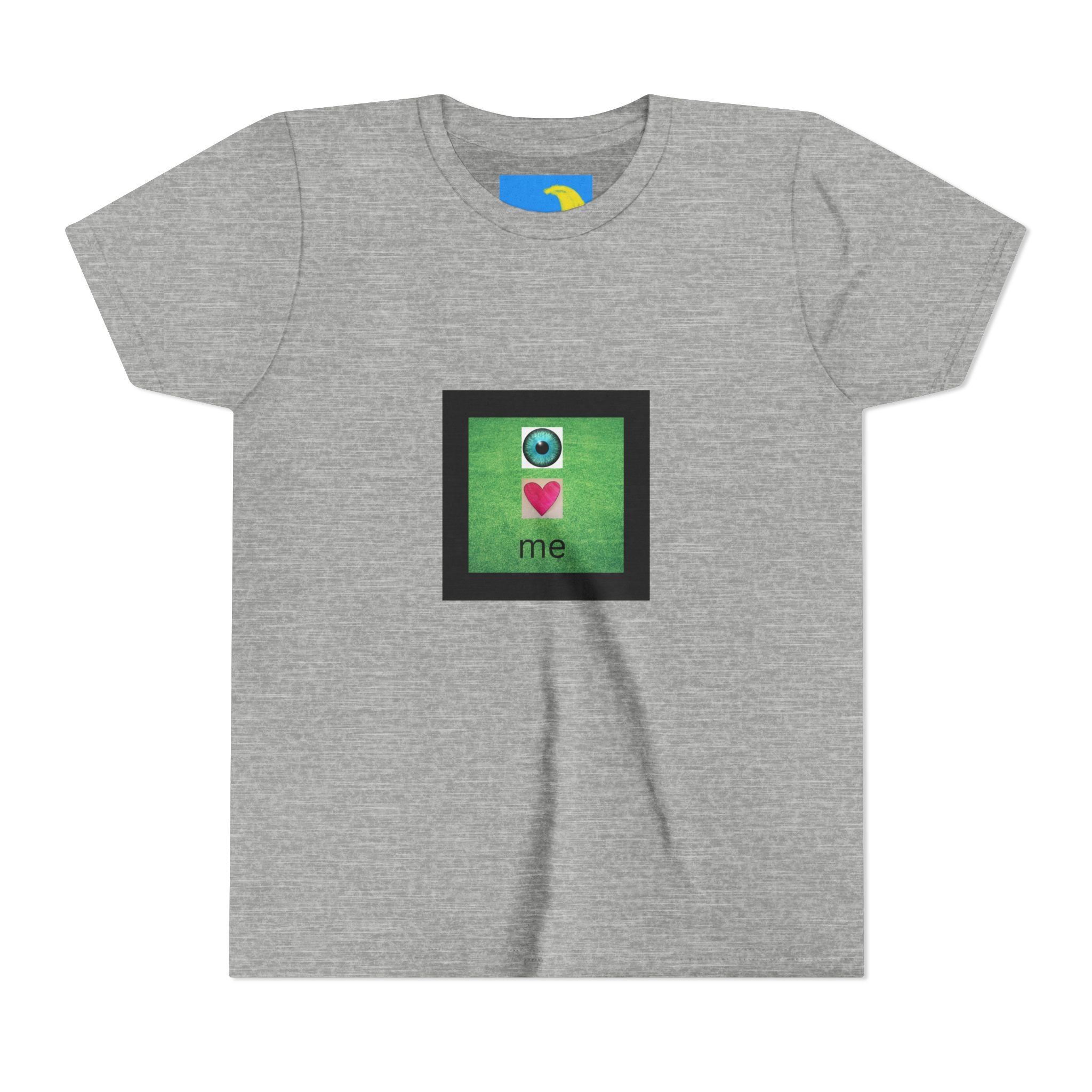 moontiq Youth Teen T-Shirt I LOVE me I LOVE you Soft Tee US