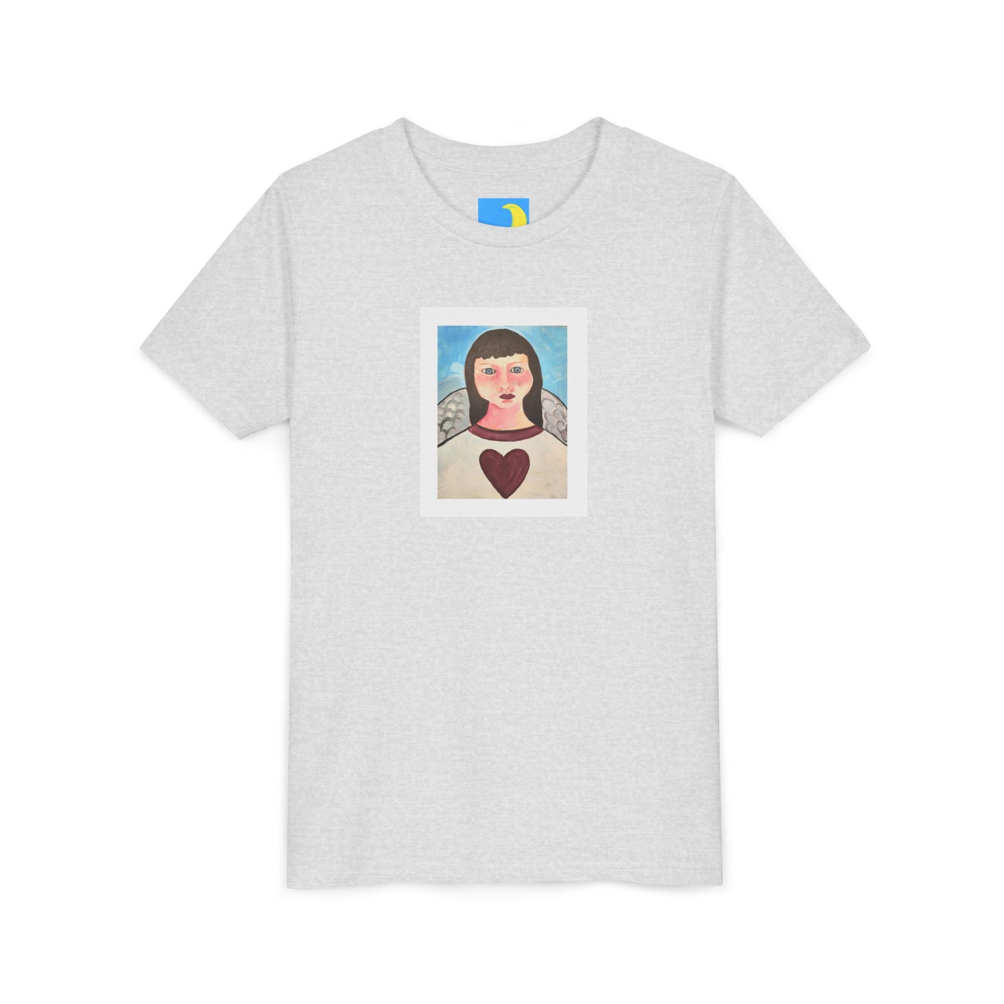 moontiq Youth Teen T-Shirt 'My Angel'  Soft Short Sleeve US