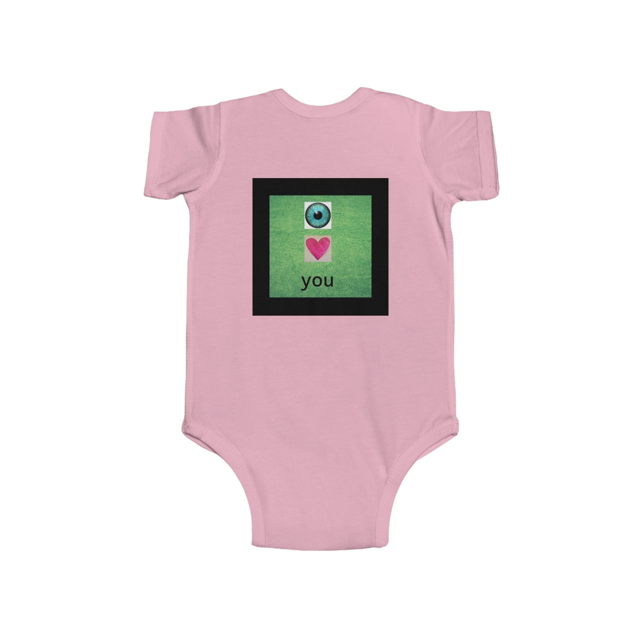moontiq Baby Onesie 'I LOVE ME' Self Love Moonsuit US